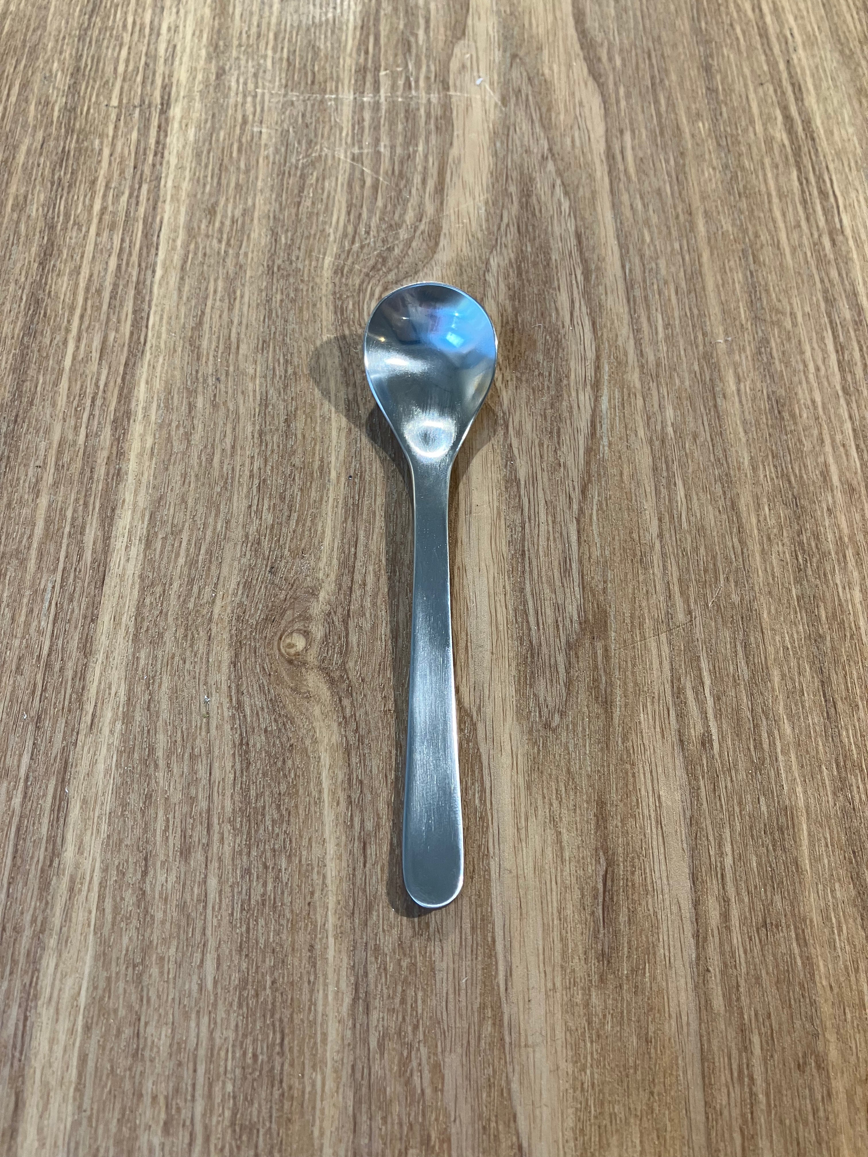 Small steel spoon