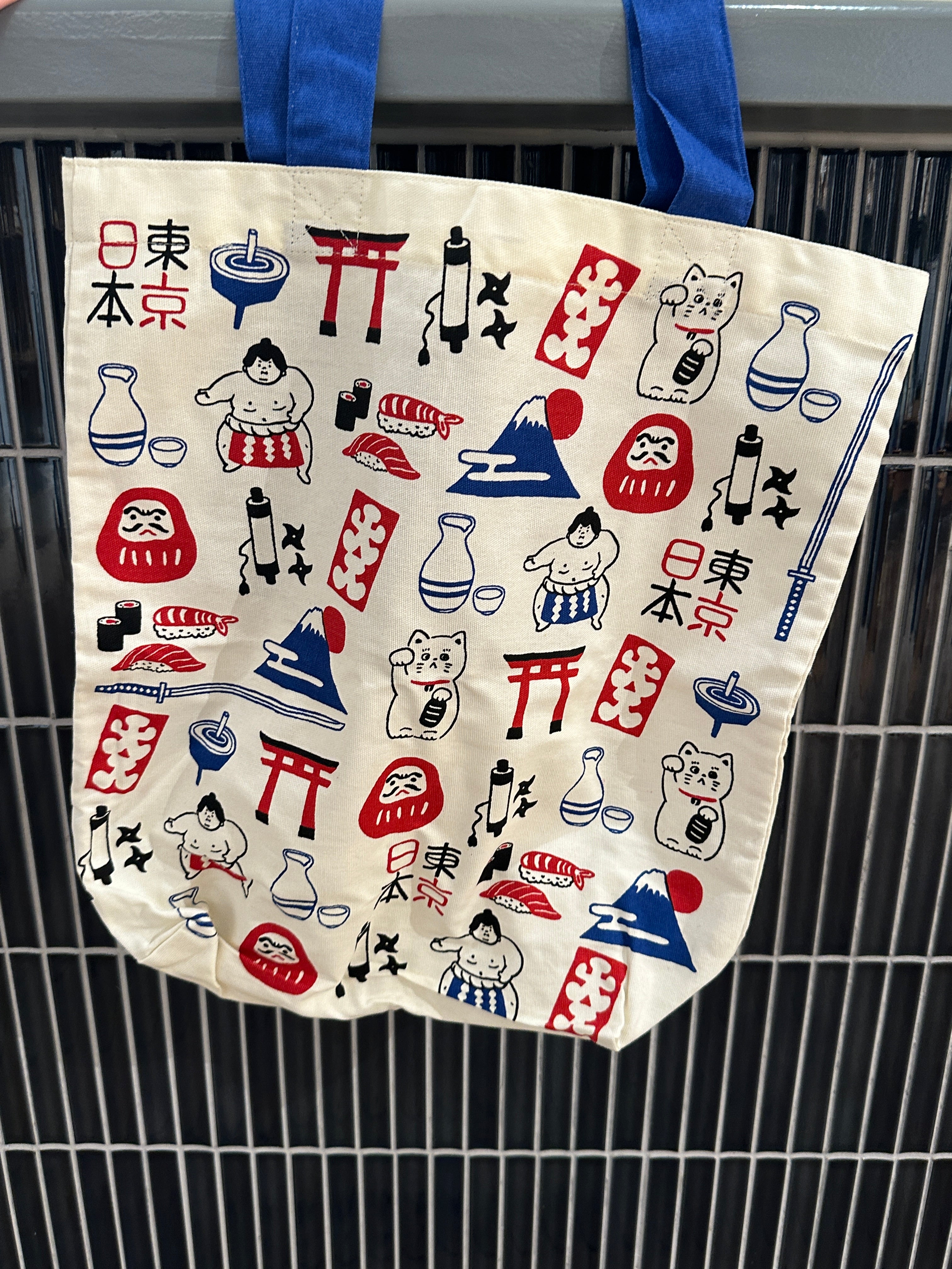 Japanese Tote bag with Japanese motifs
