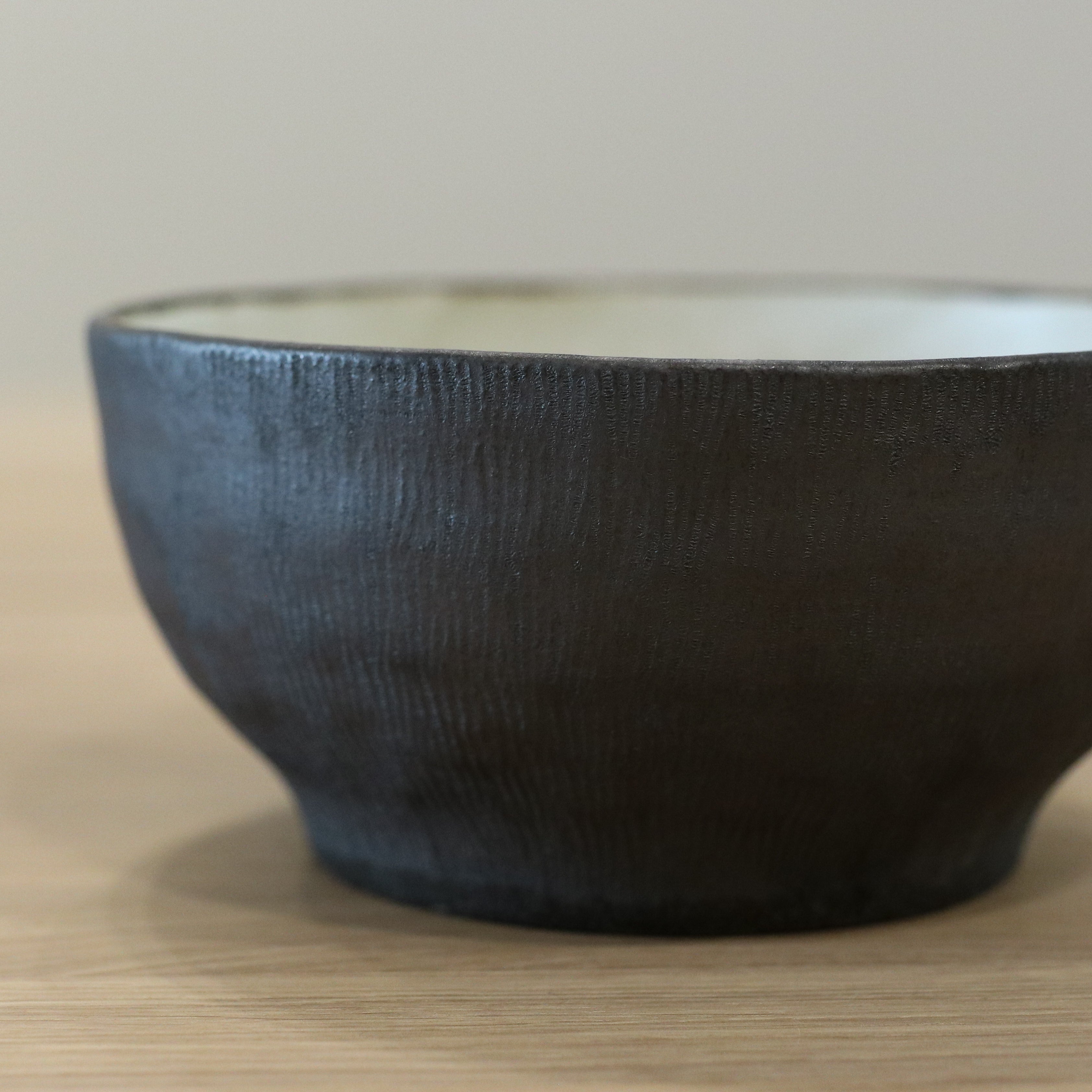 Kōyō skål med grå/brun metallic