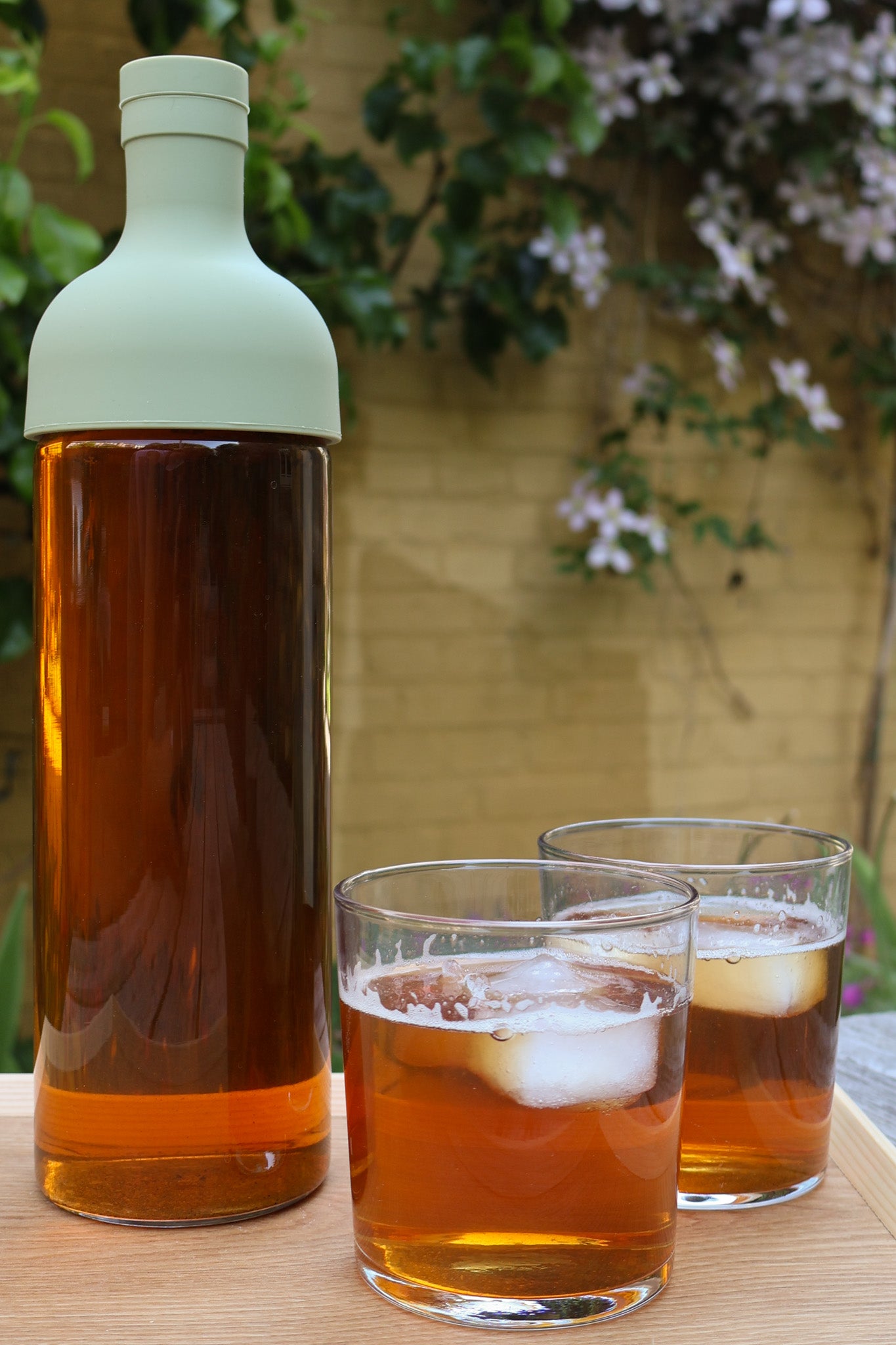 HARIO Cold Brew Tea Bottle 750 ml – Smokey Green