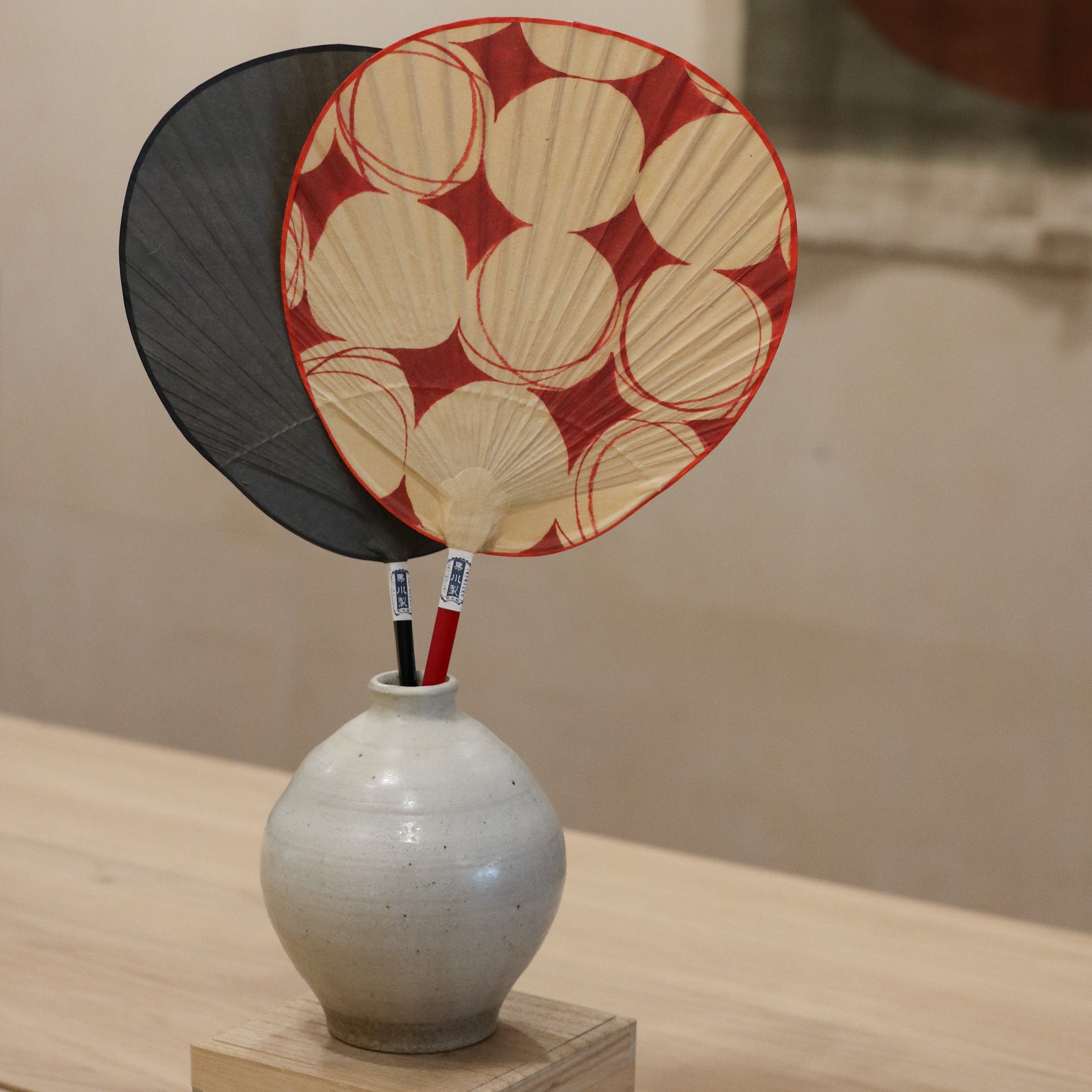 Handmade Japanese Shibu fans