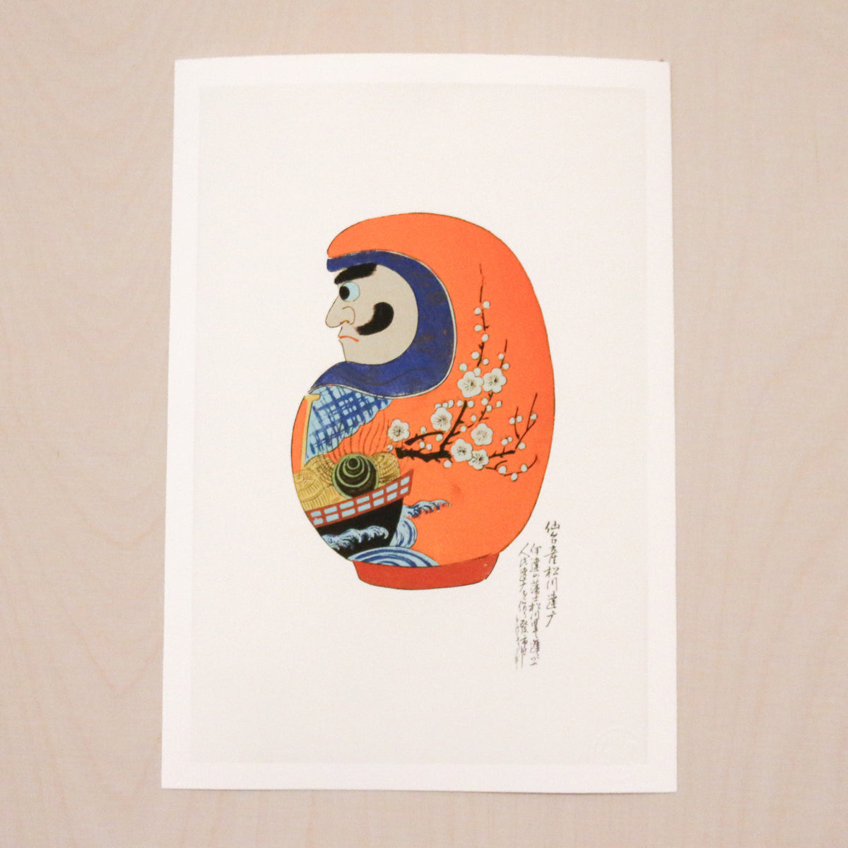 Kunsttryk / Japanese Vintage Toys - Daruma