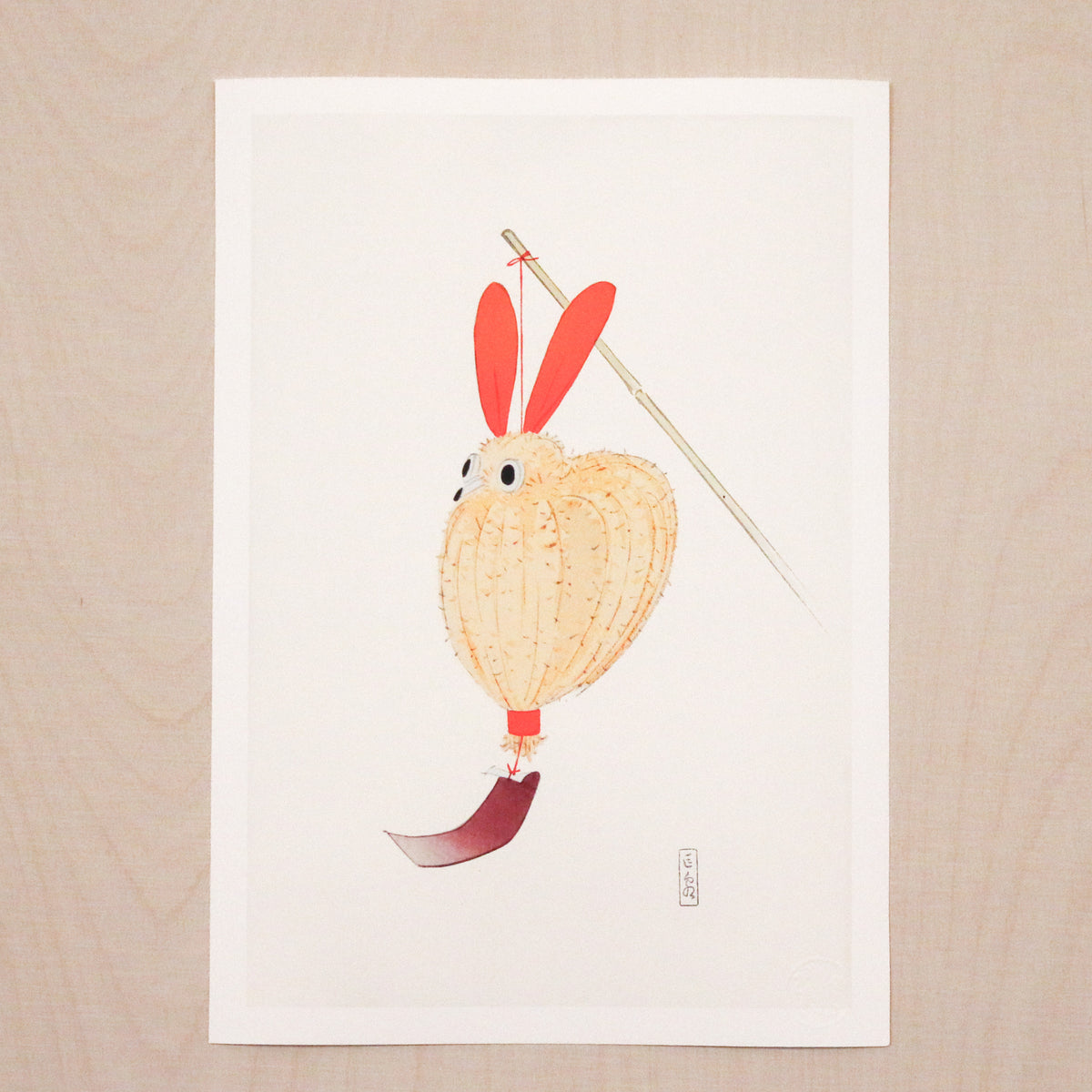 Kunsttryk / Japanese Vintage Toys - Usagi
