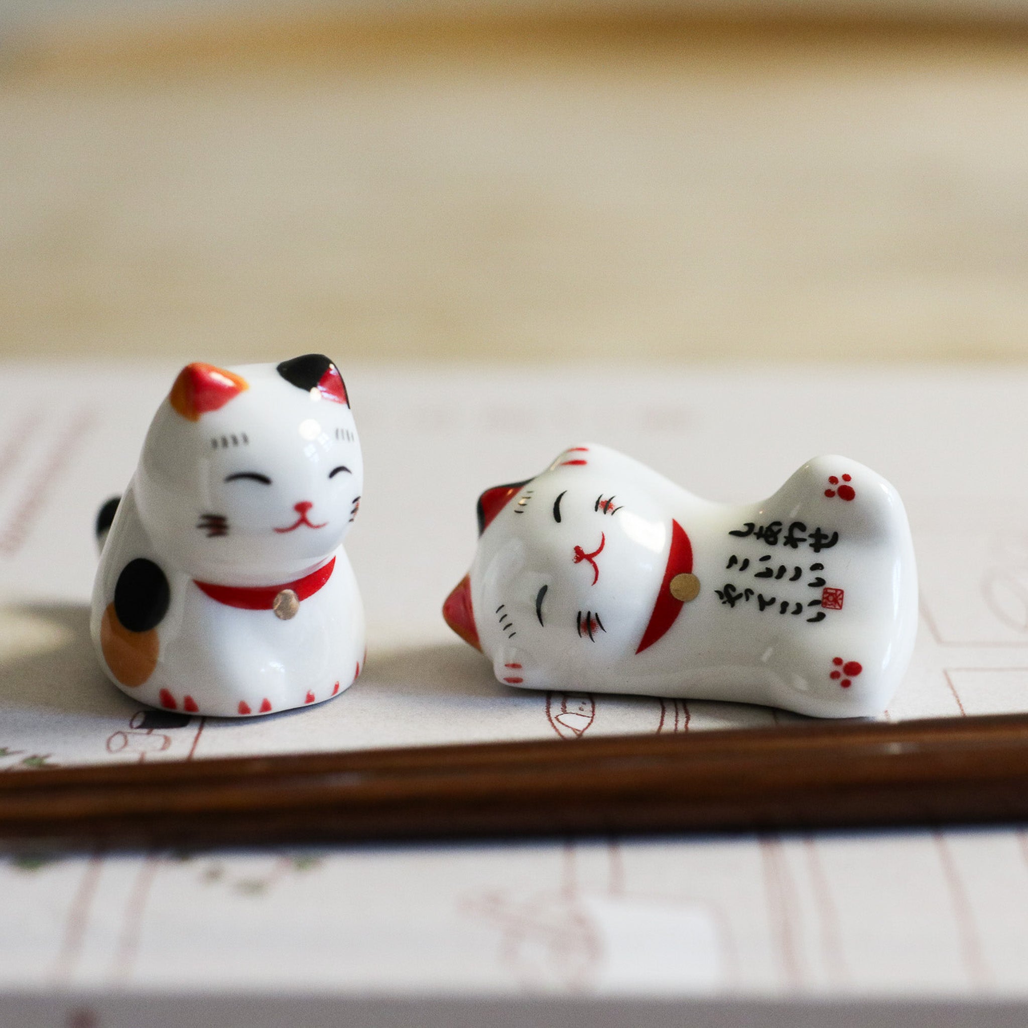 Spisepindeholder - Kat (flere varianter)