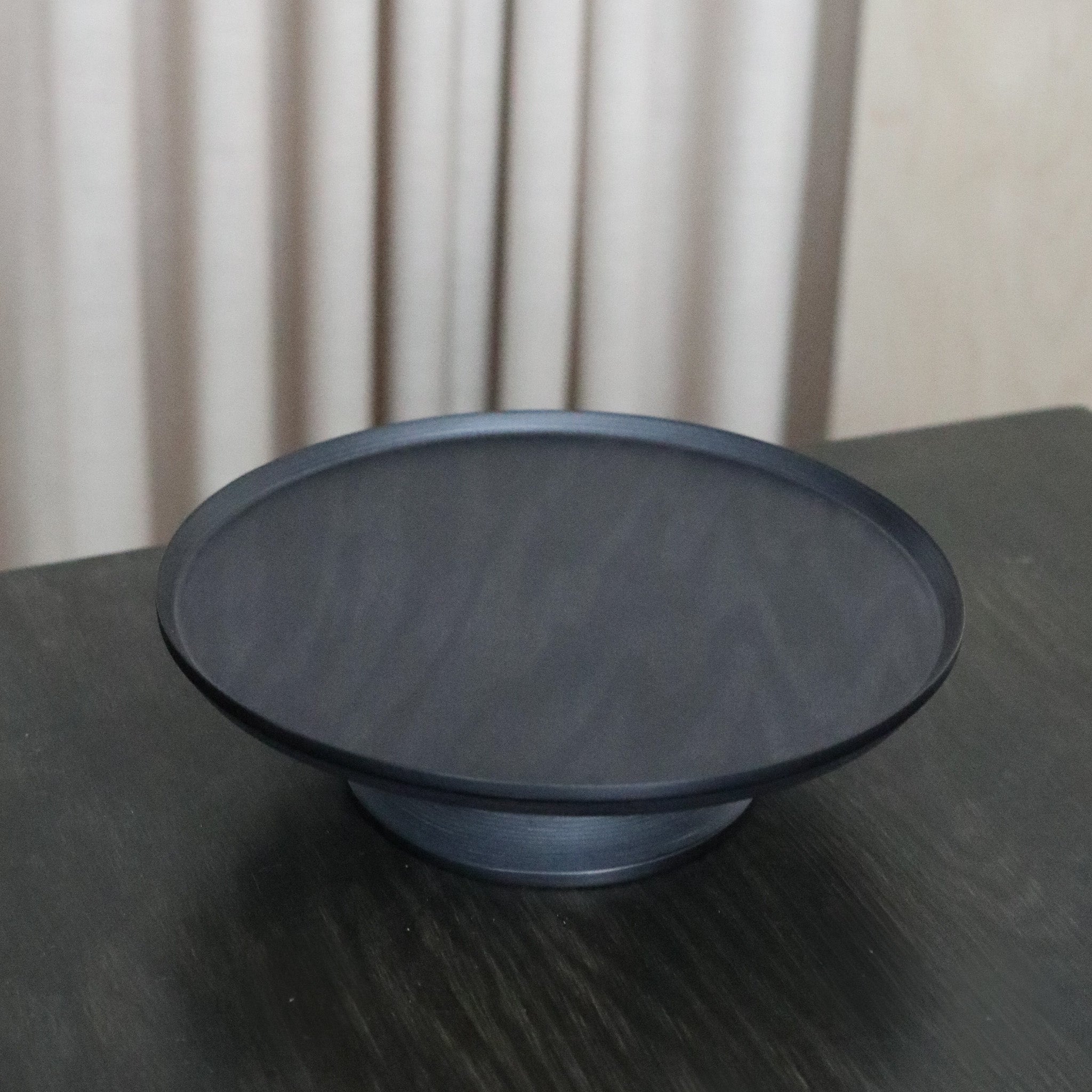 Handmade cake stand - black