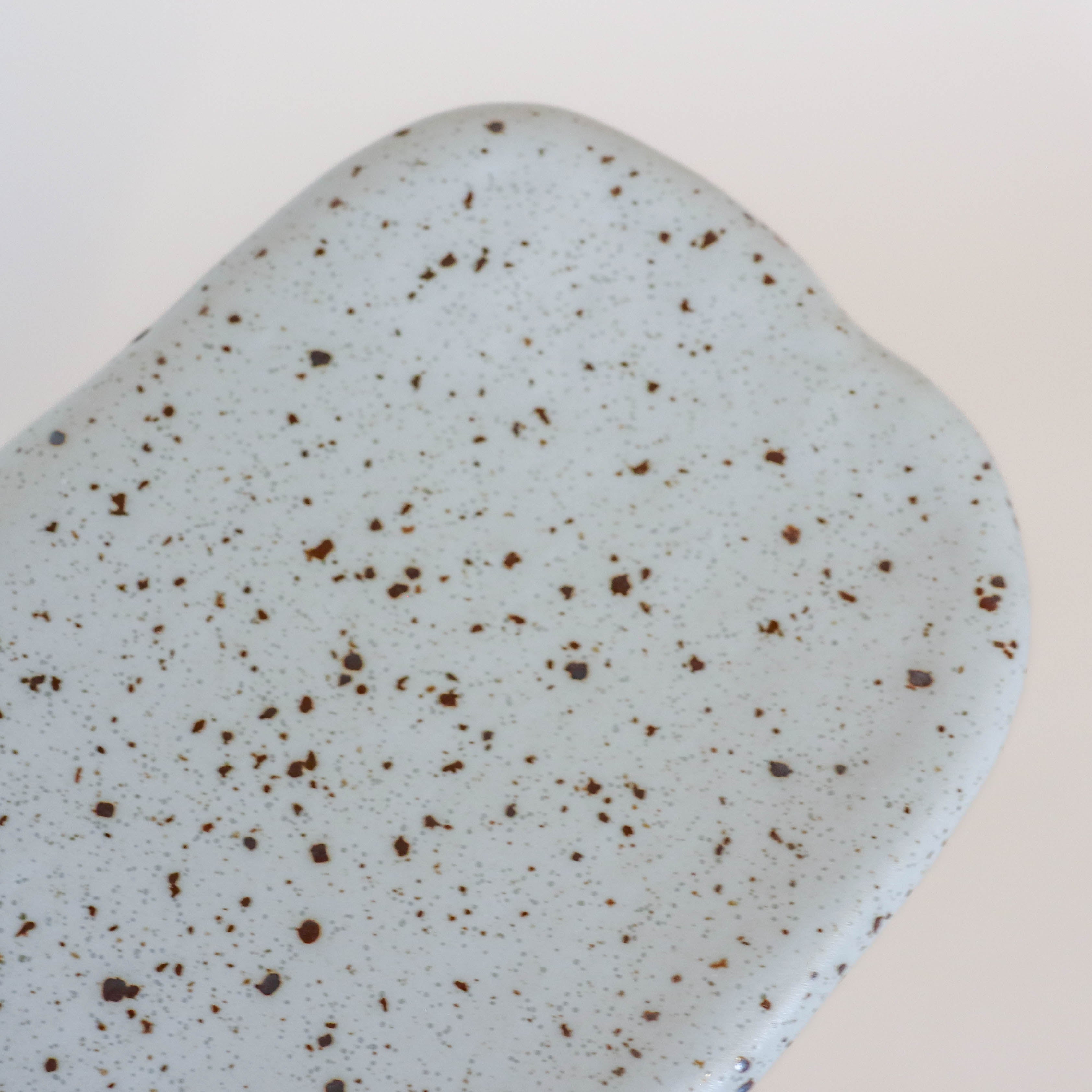 (Missing price, quantity) Oblong dish with brown embers - Long