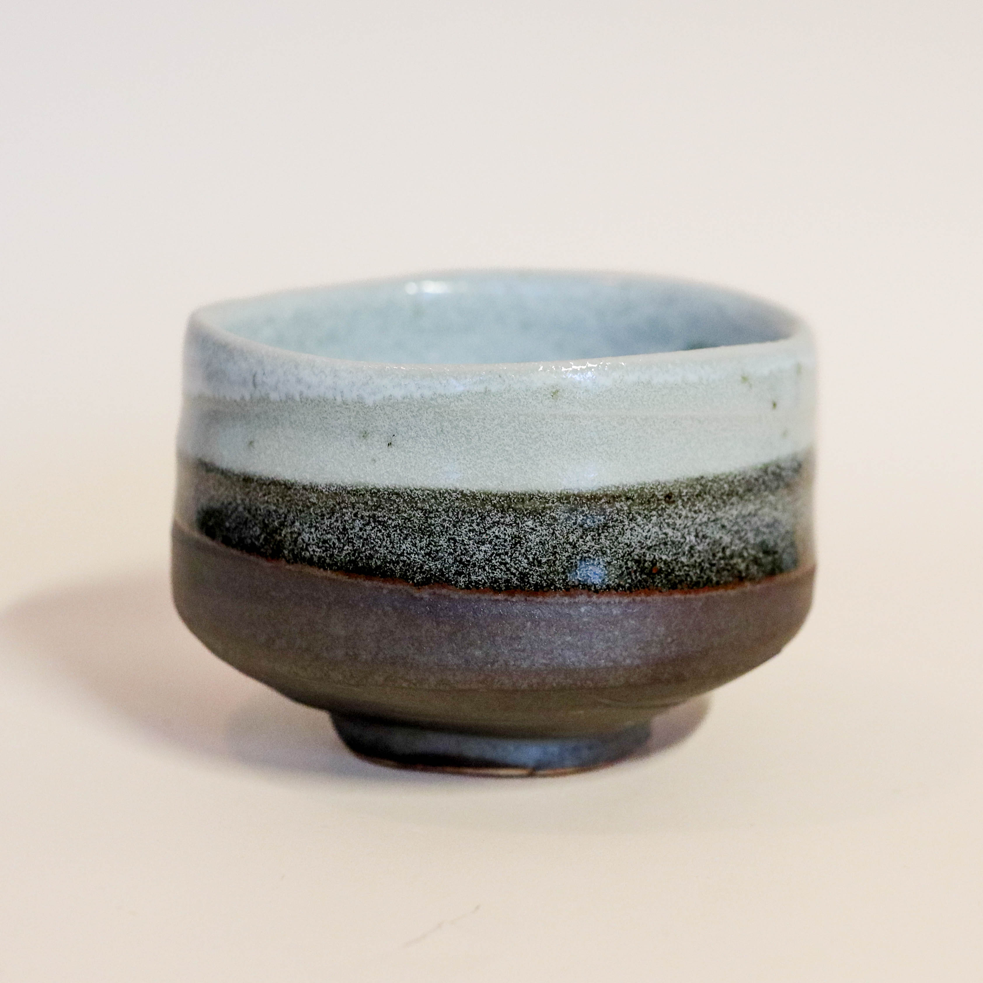 Matcha cup - Metallic and blue