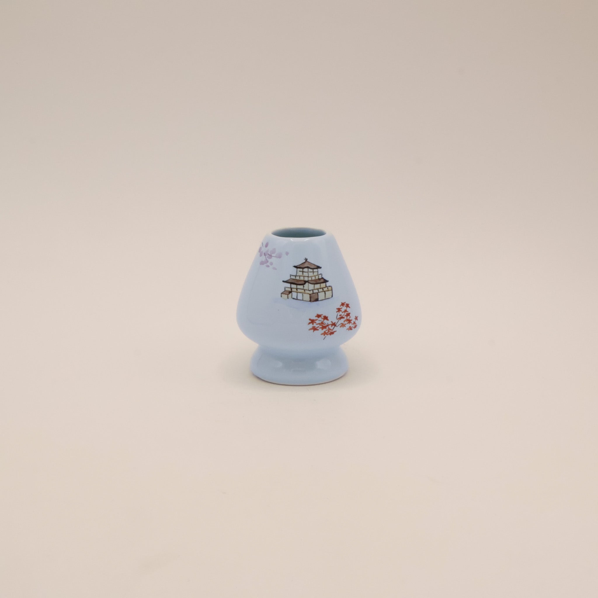 Matcha piskeris holdere med håndmalede motiver / Chasen Naoshi (flere varianter)