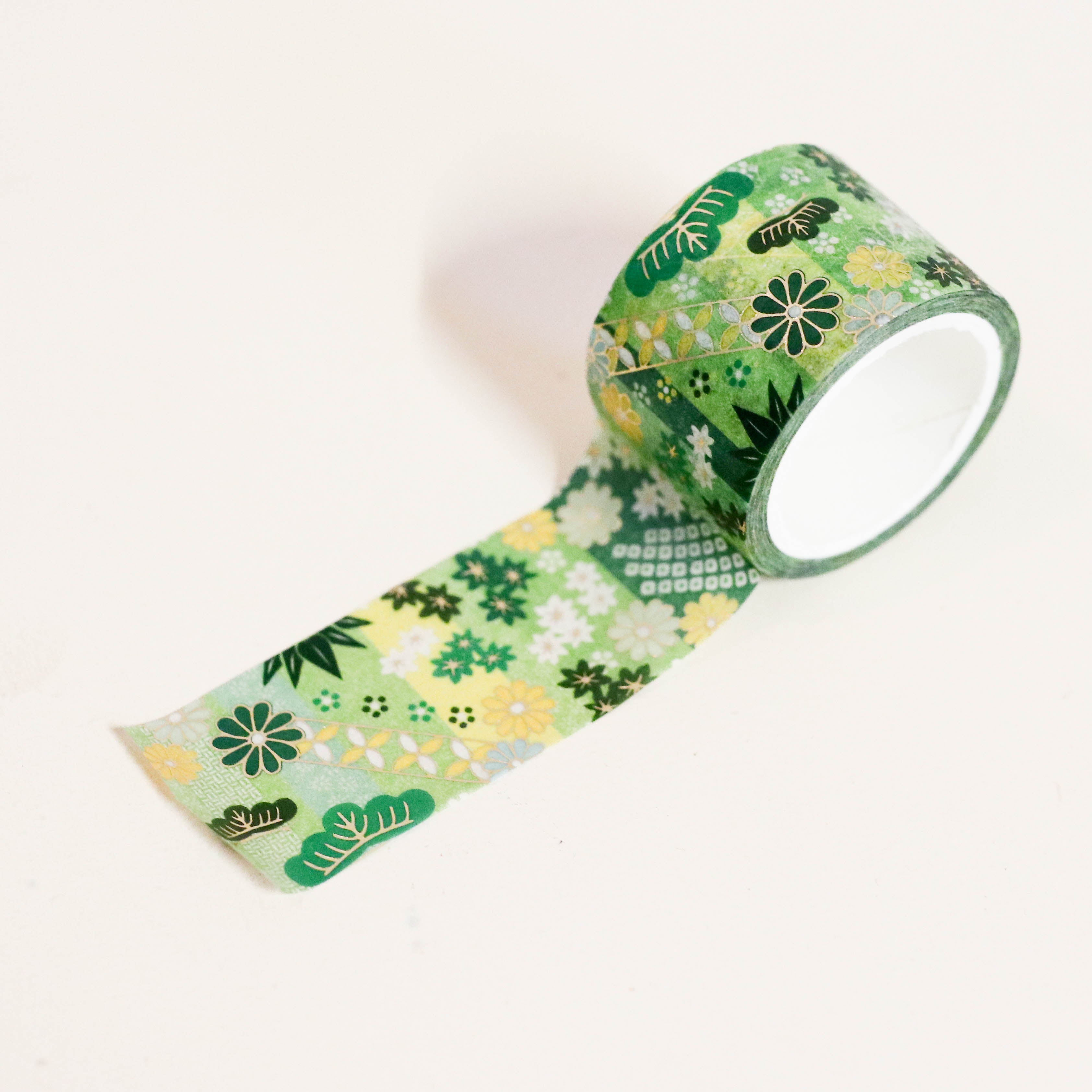 Wide decorative tape with various motifs
