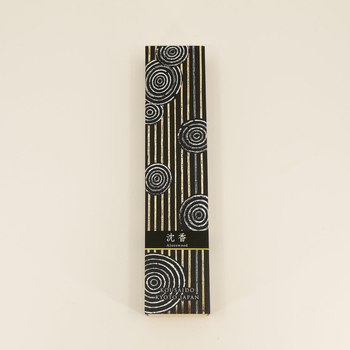 Kousaido Kyoto røgelse med holder - Aloeswood