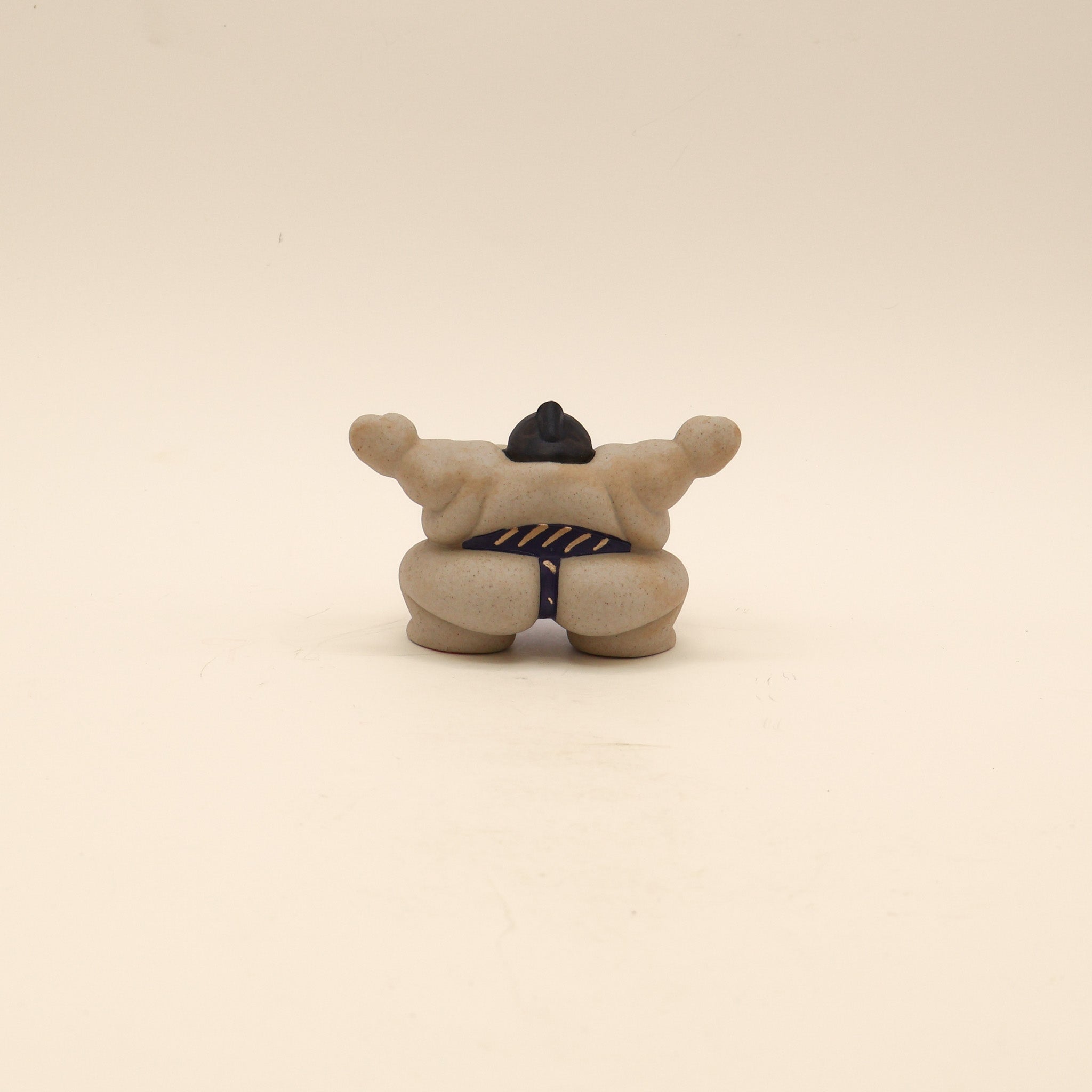 Sumo wrestler figure