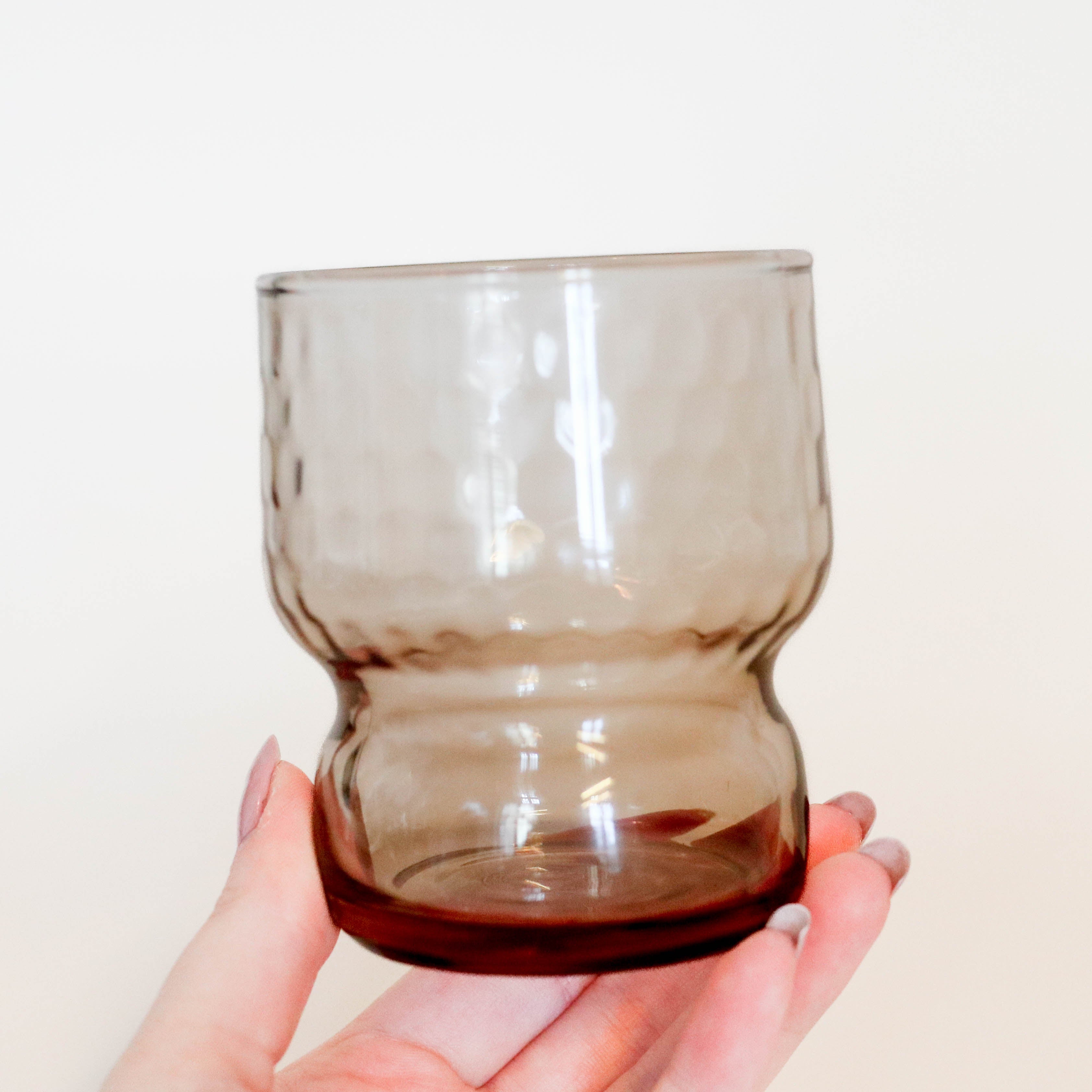 (Missing price and quantity) Handmade glass - Brown