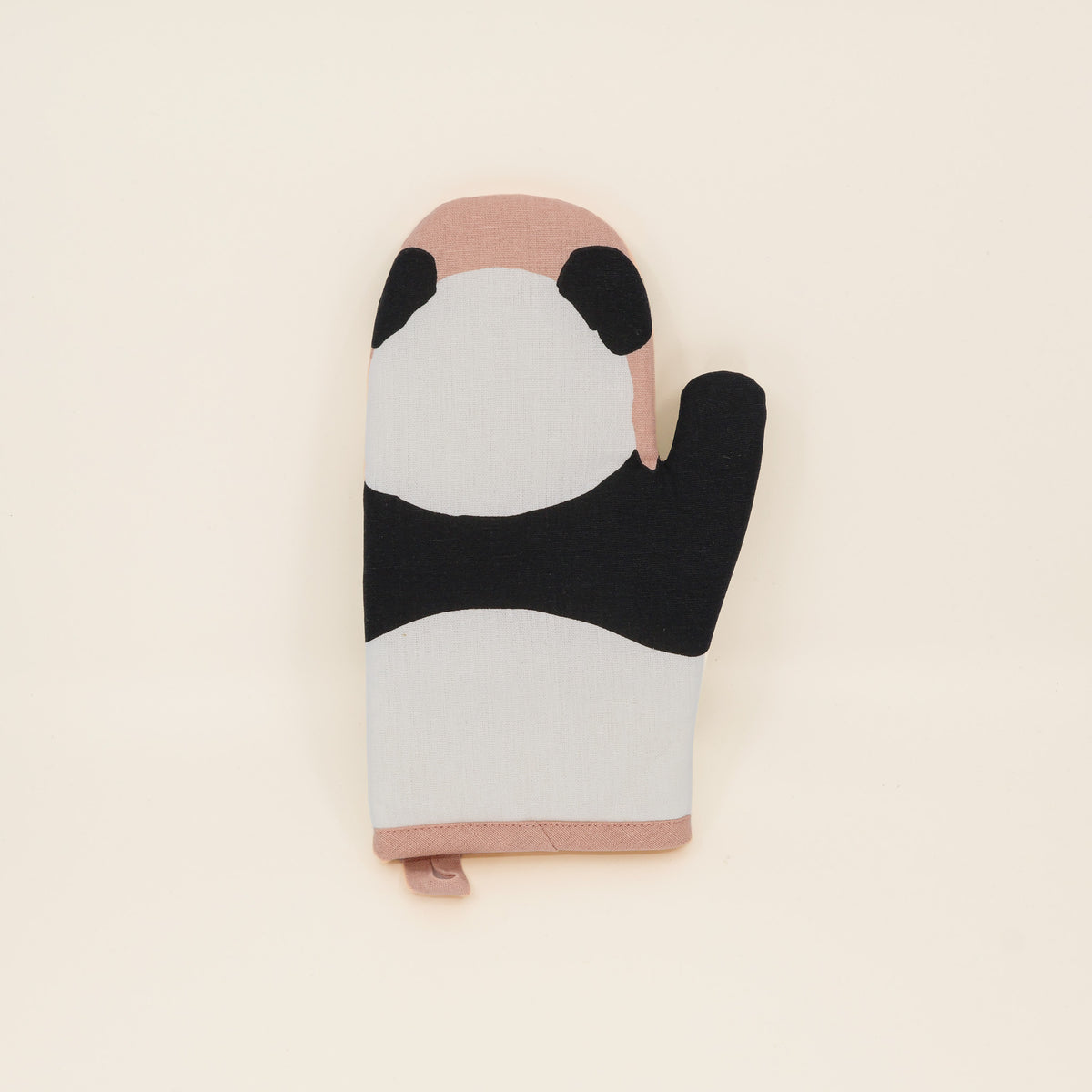 BBQ mitt with cat in kimono