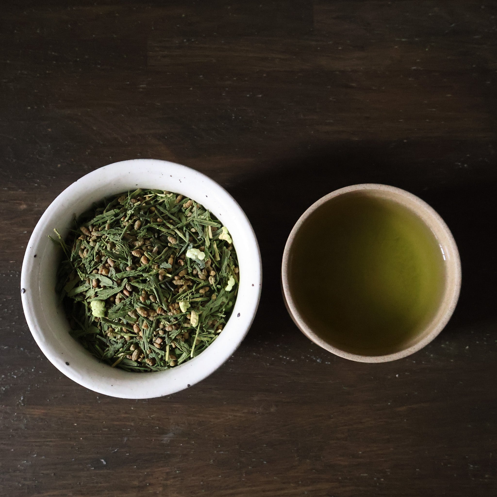 Horii Genmaicha grøn te med ristede brune ris