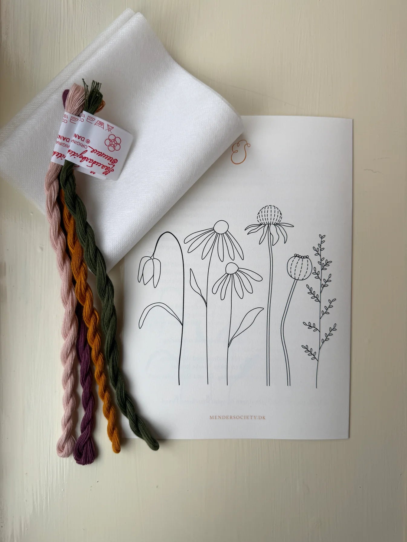 Broderikit Efter flor