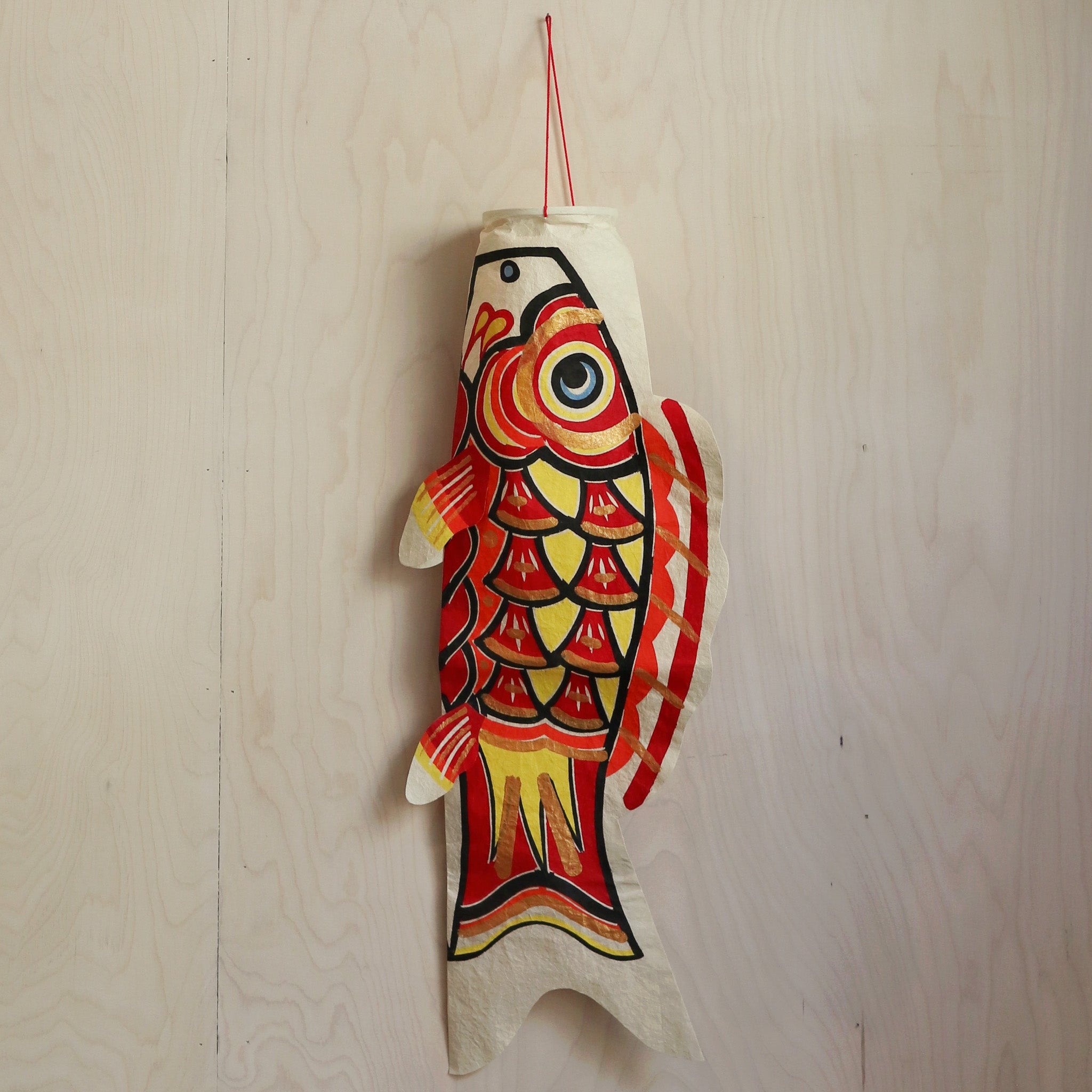Large Koi fish red