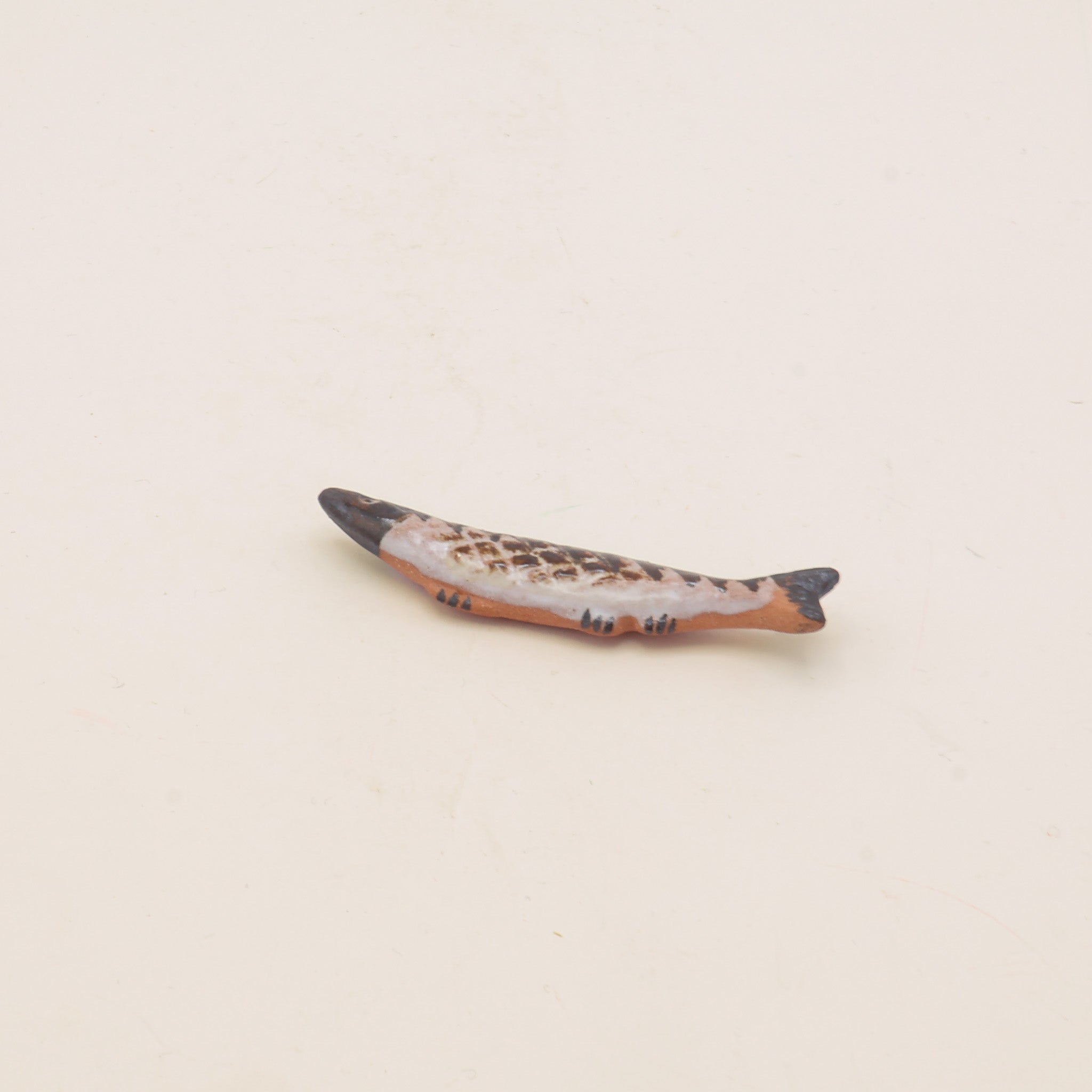 Spisepindeholder - Brun fisk