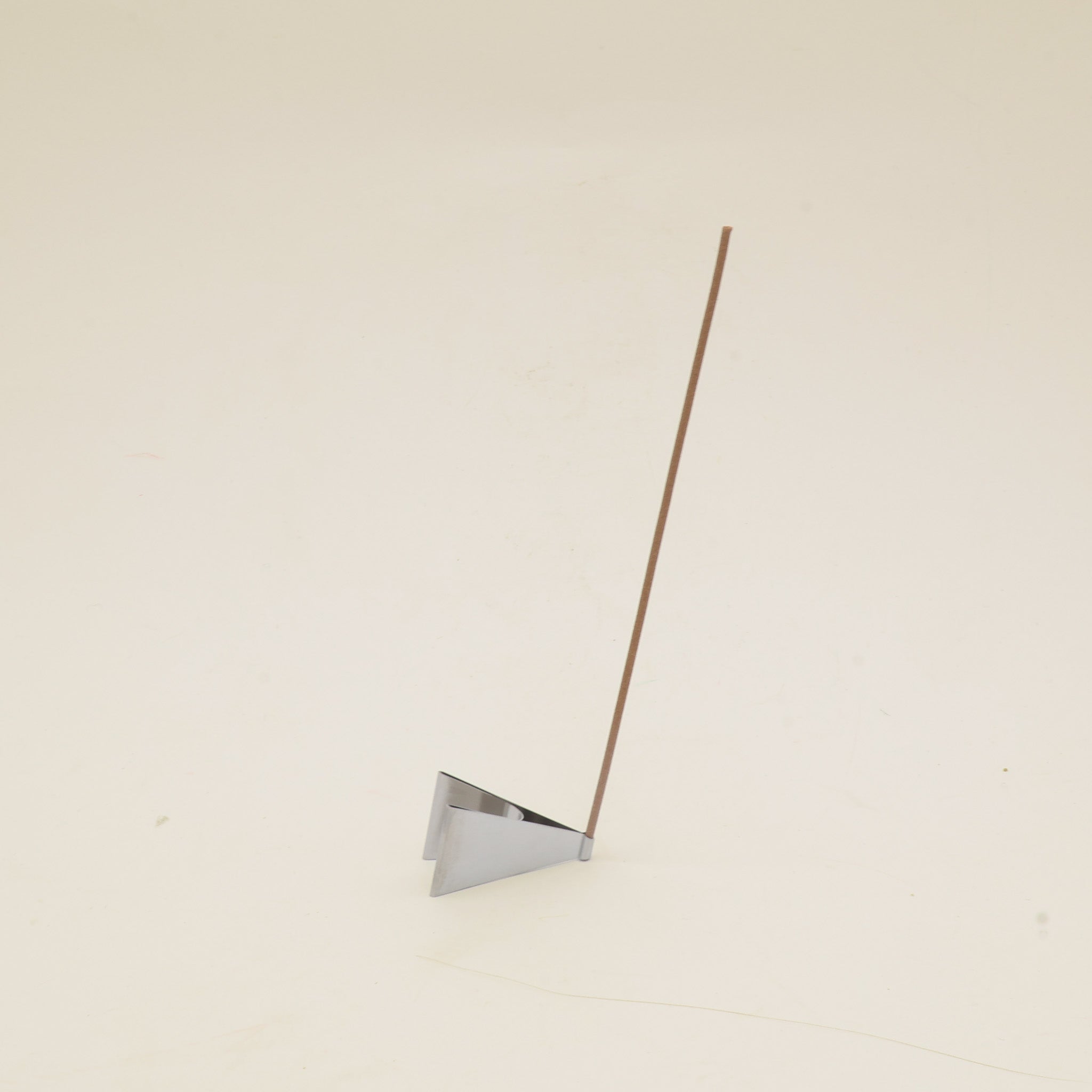 Holder til røgelse - klemme i rustfrit stål