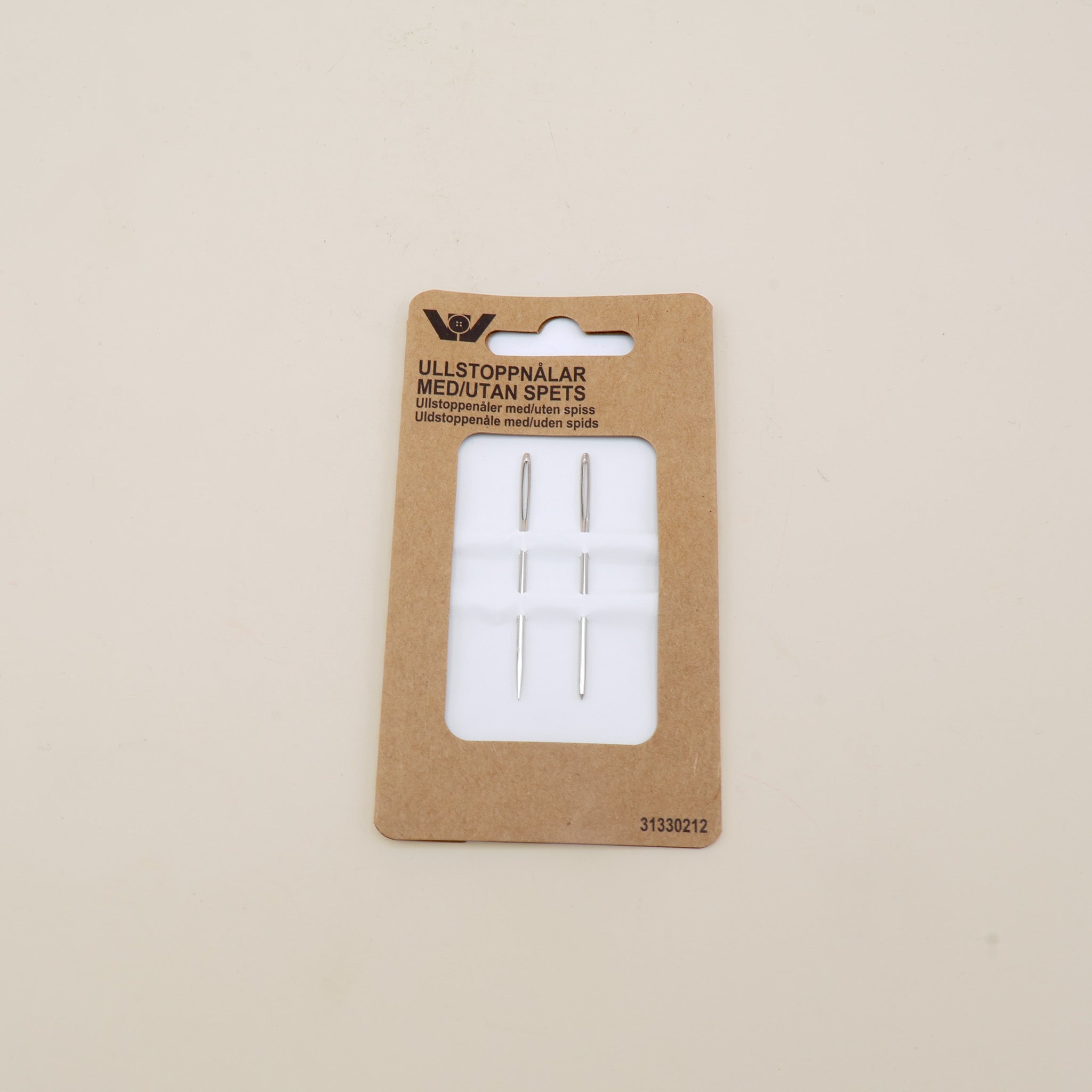 Uldstoppenål med/uden spids