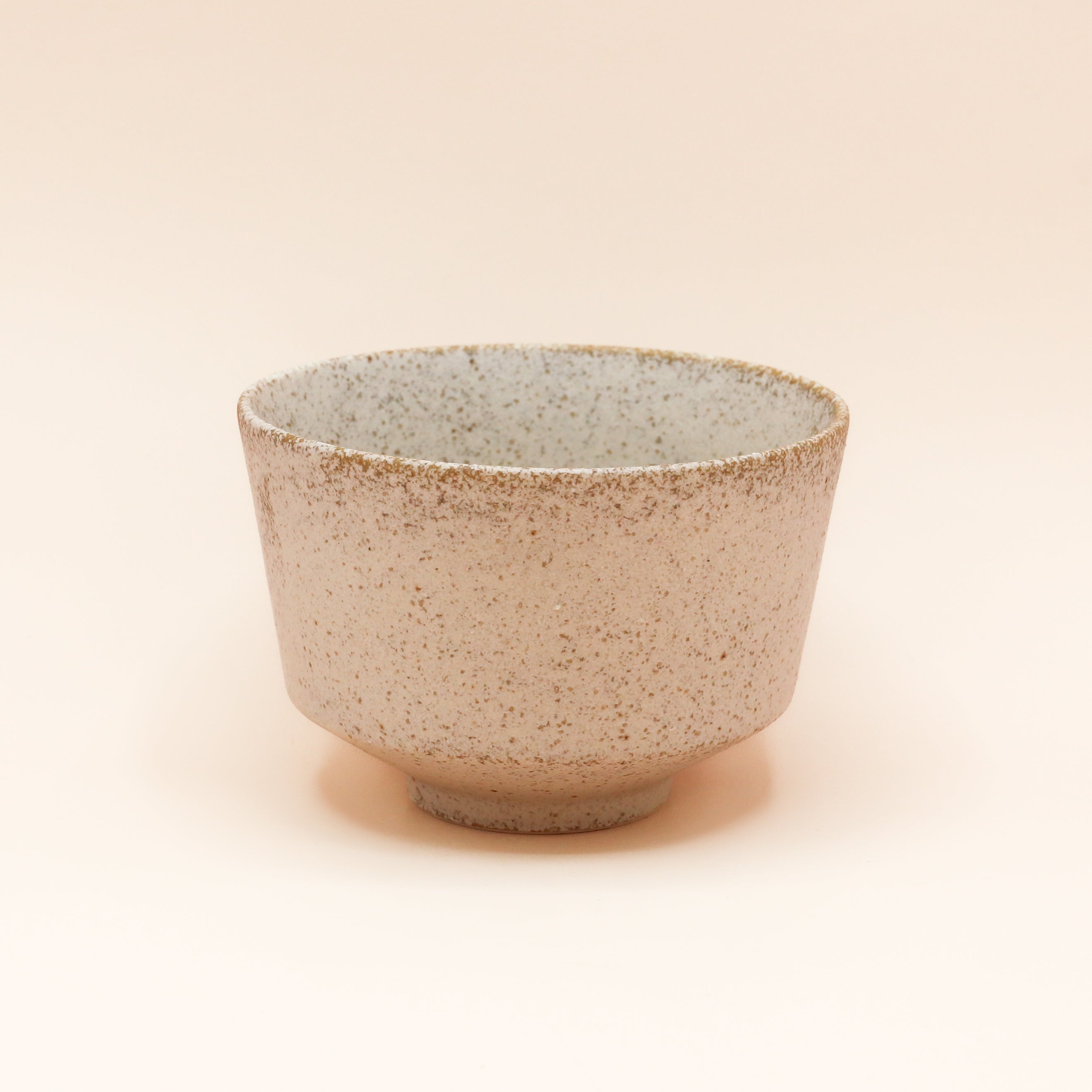 Matchakop - Rustik hvid og brun