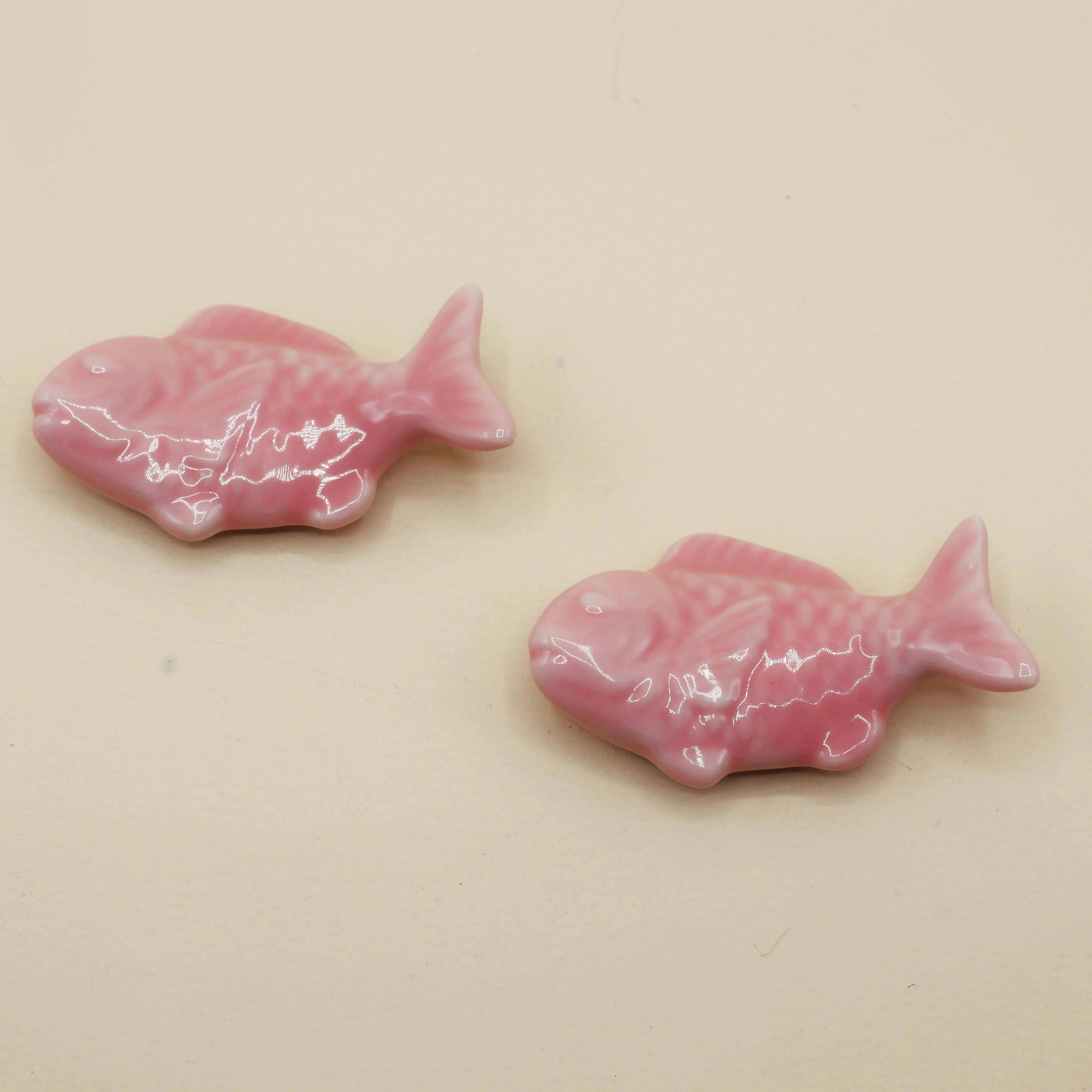 Chopstick holder - Pink fish