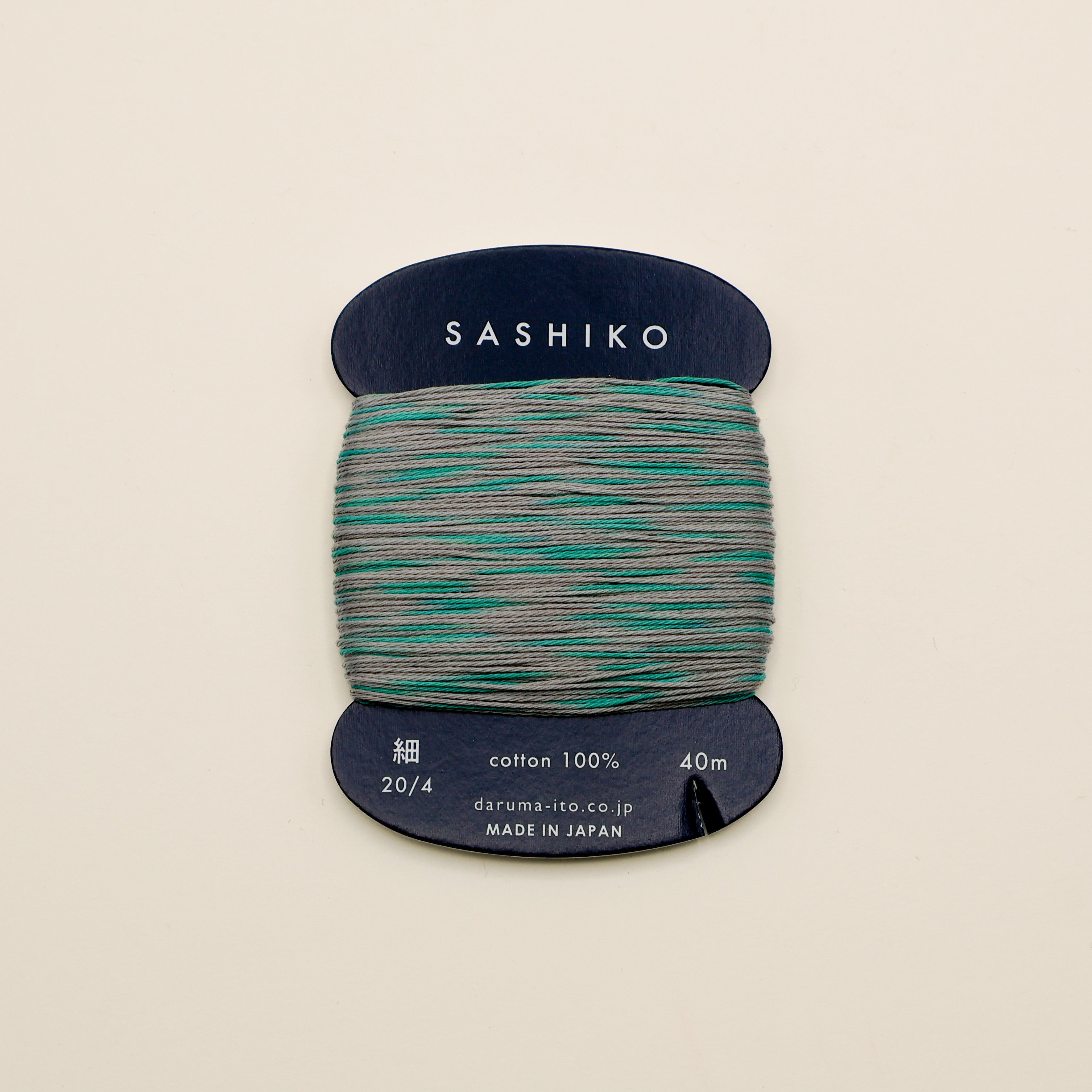 Sashiko KASURI tråd fra Daruma - Sky in Rainy Season / 301