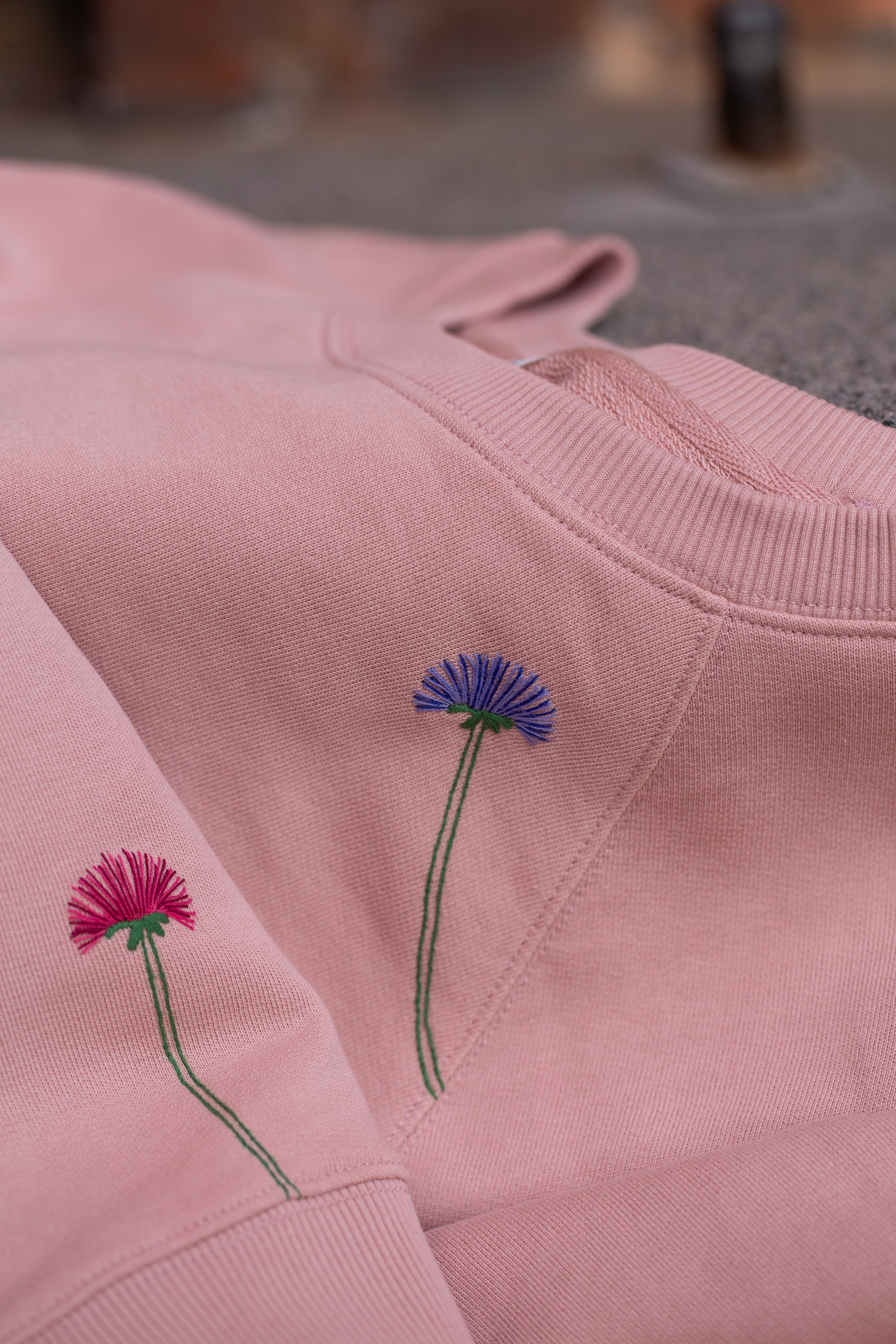 Broderikit Kornblomst