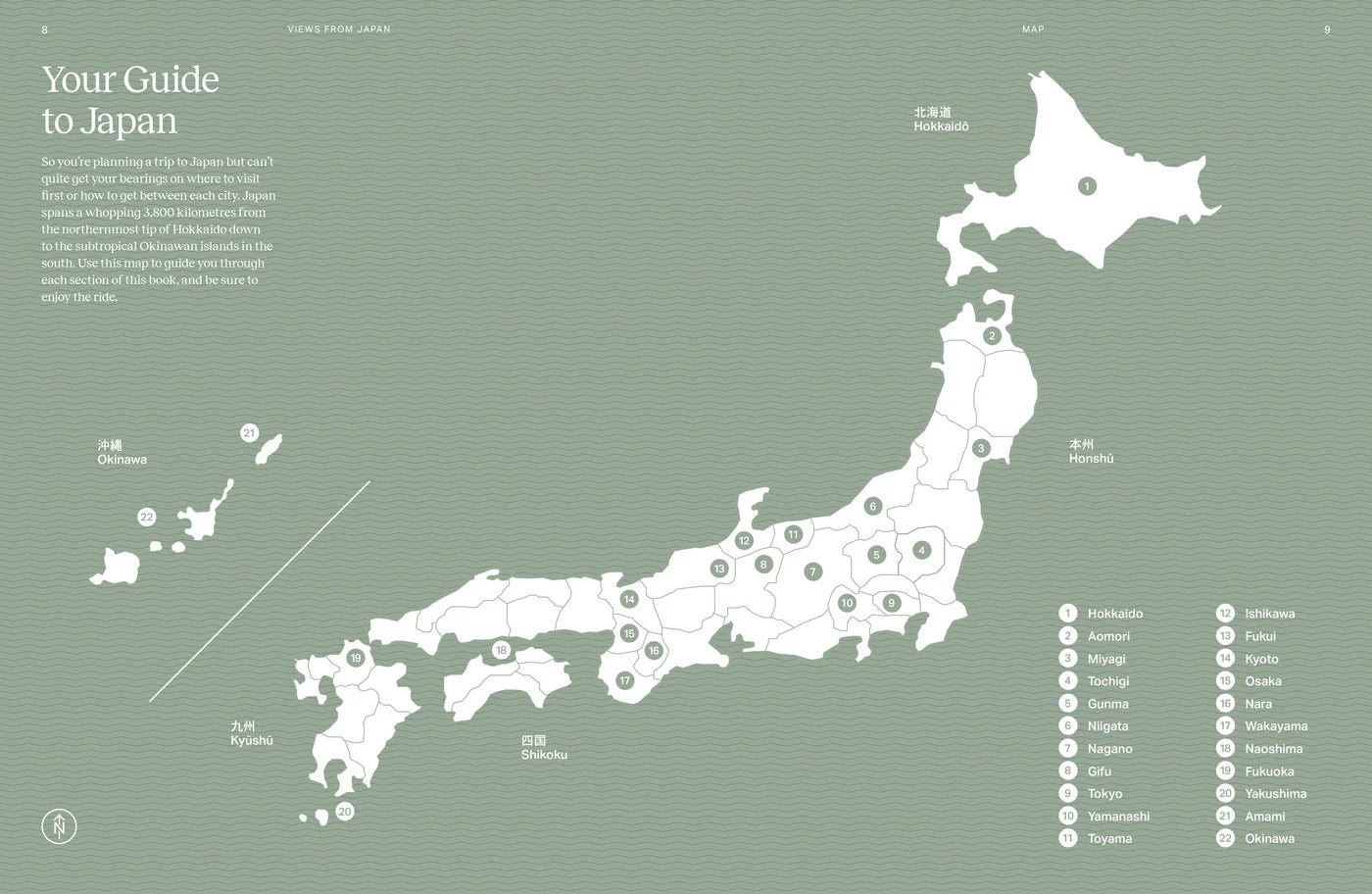 Coffee table book - Views from Japan