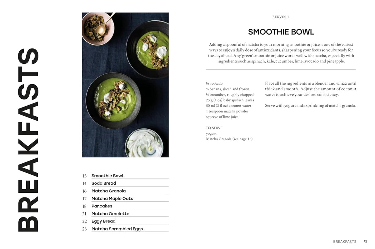 Matcha - A Cookbook