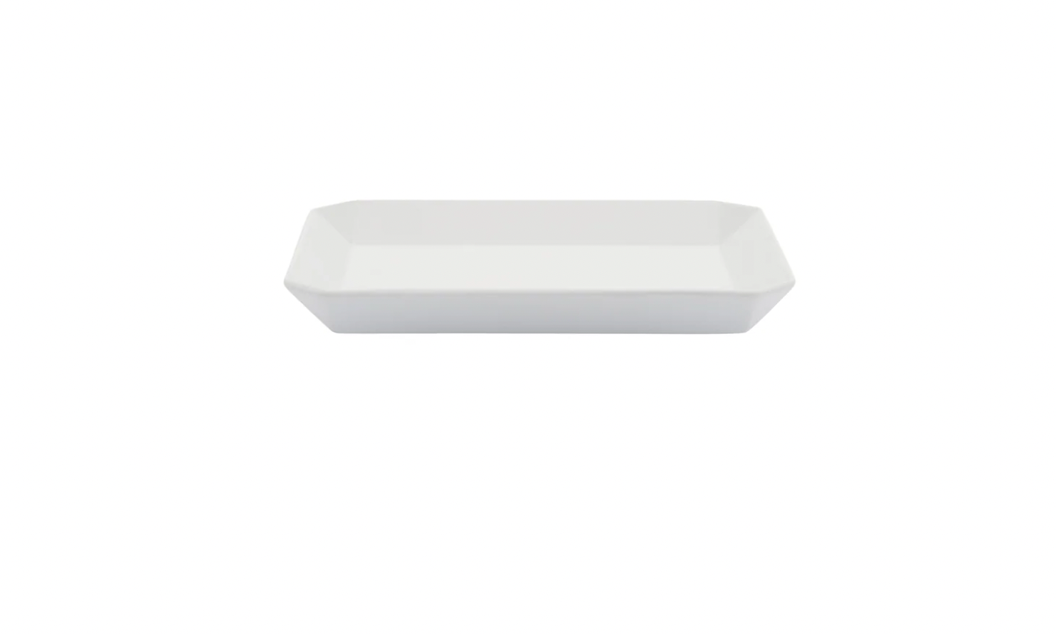 Arita - TY Square Plate White 130 glazed - 60%