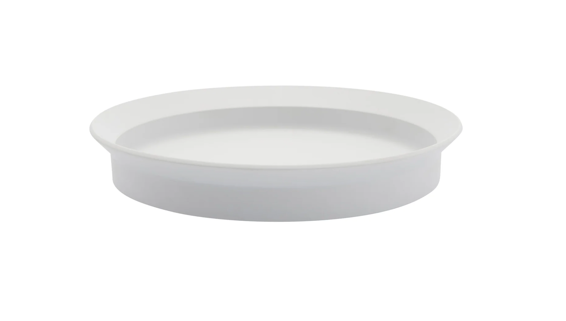 TY Round Deep Plate Gray 200 unglazed - 60 %