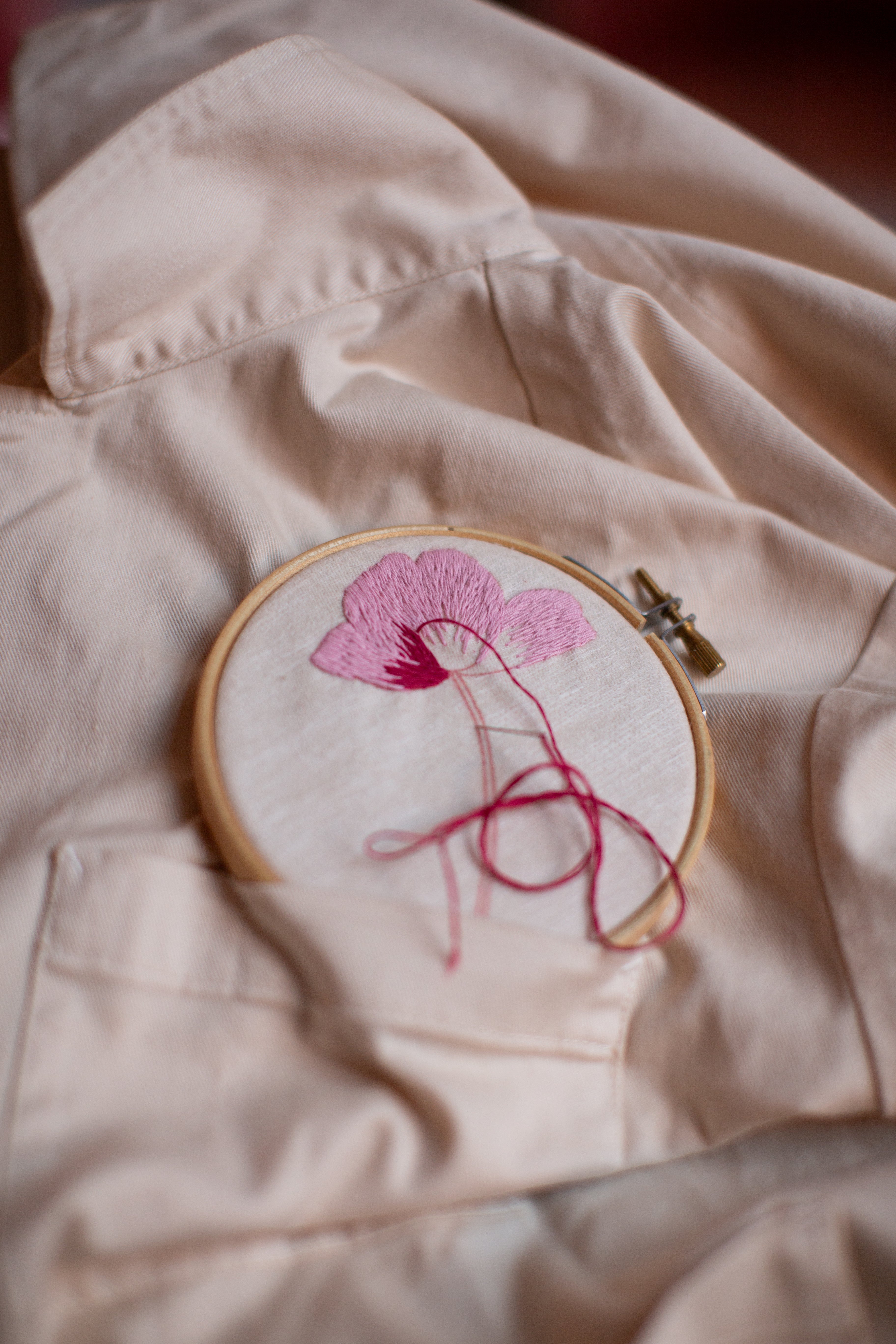 Broderikit Valmue