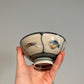 Keramikskål med motiver af havdyr og fisk