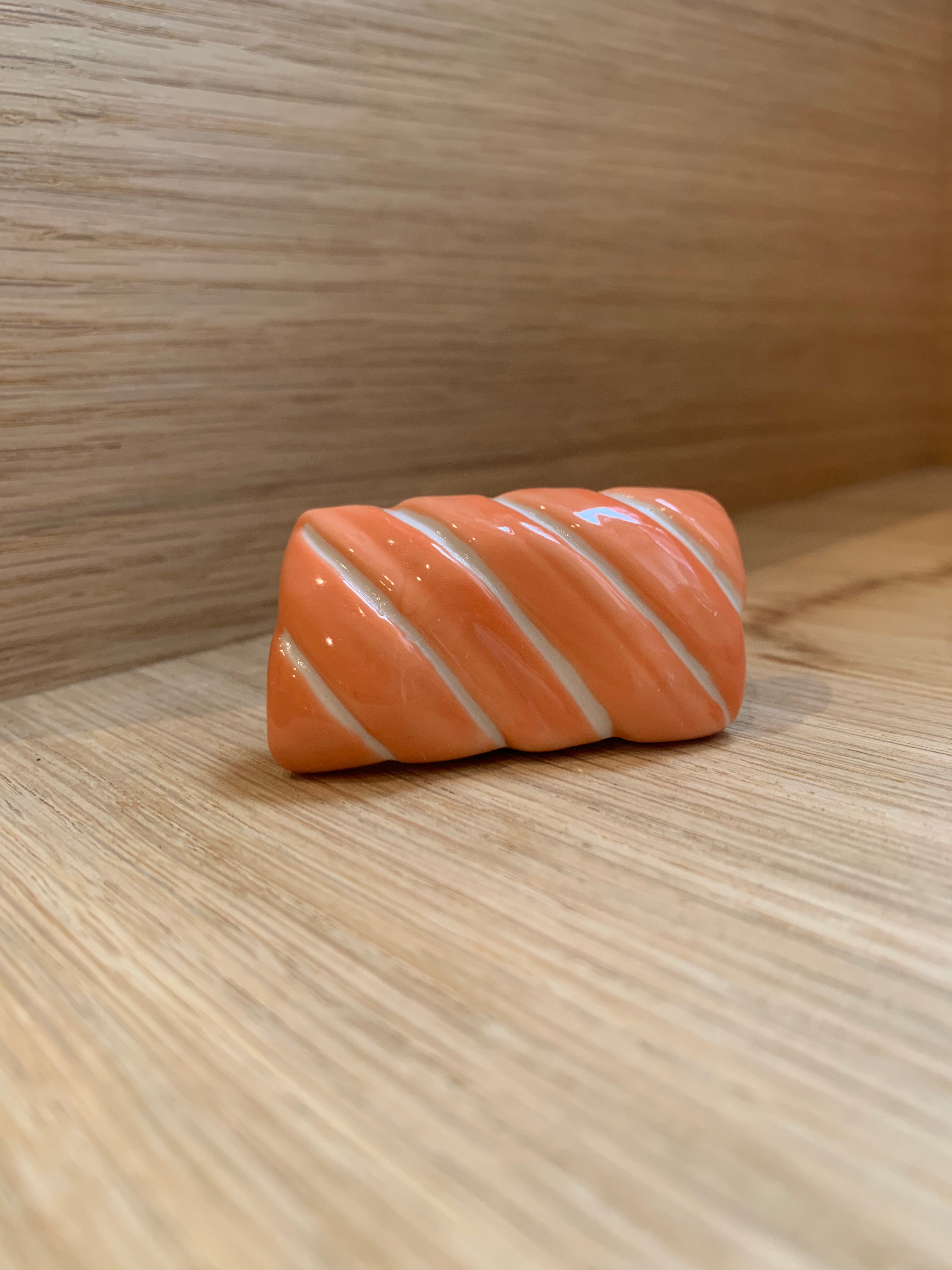 Chopstick holder: salmon