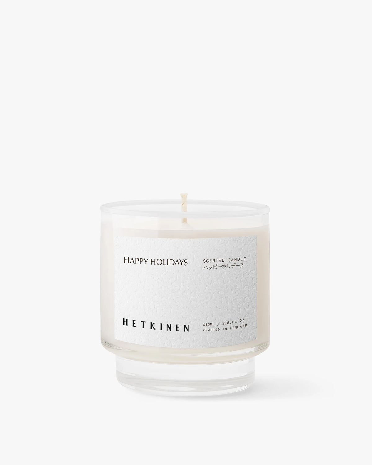 Happy Holidays duftlys - Hetkinen
