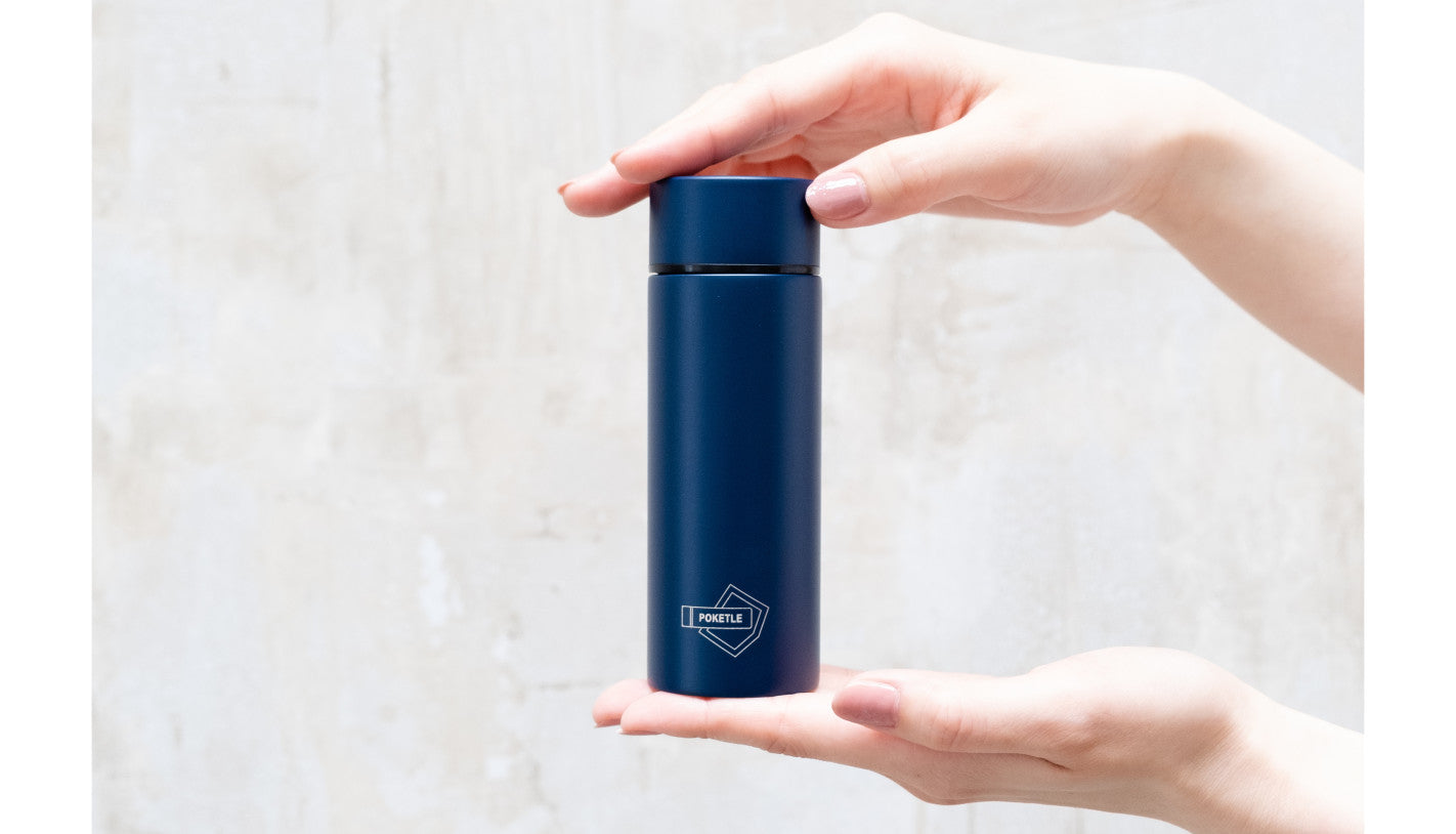Pocketle Japanese thermos cup small