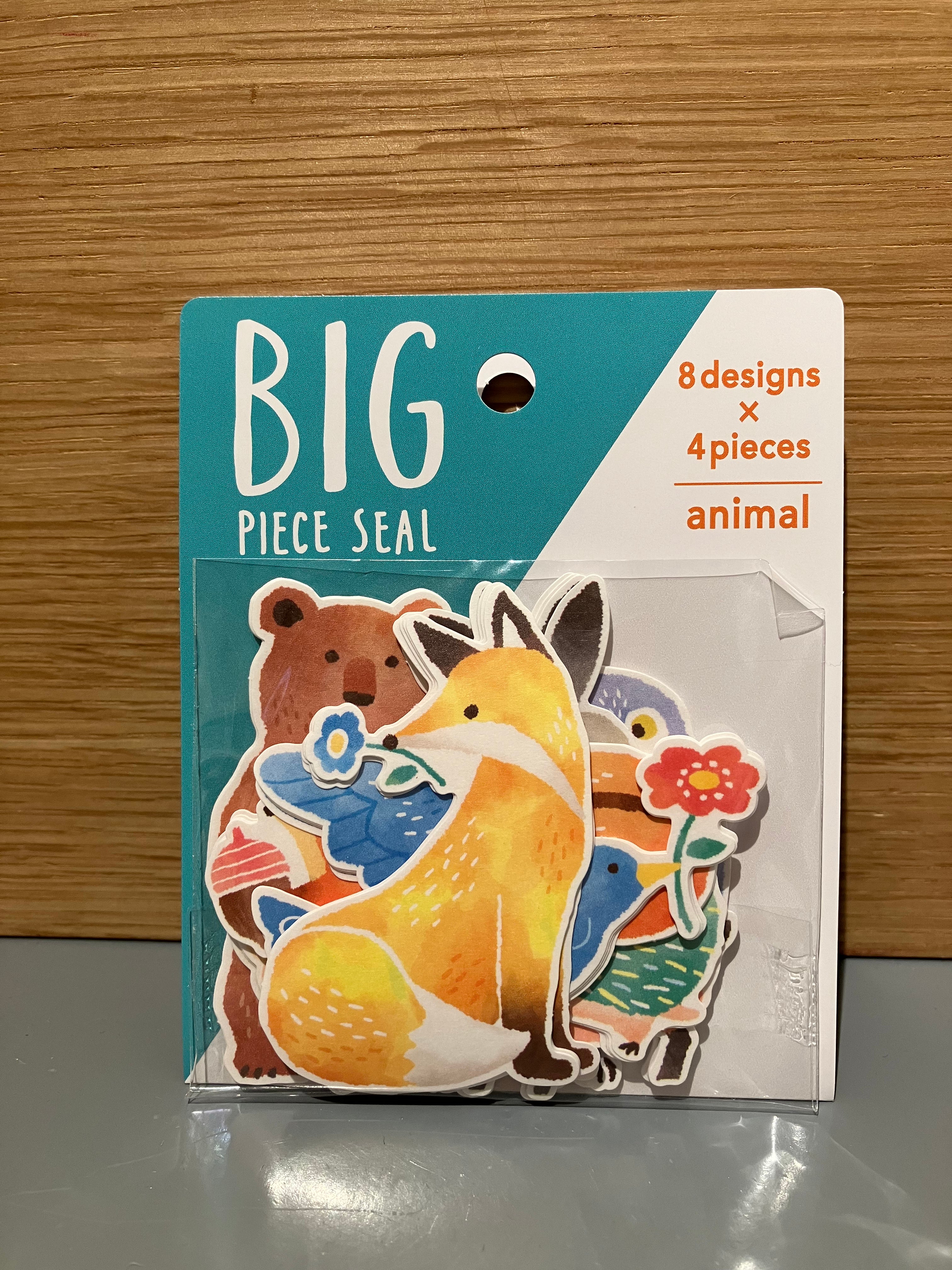 Large stickers: forest animals