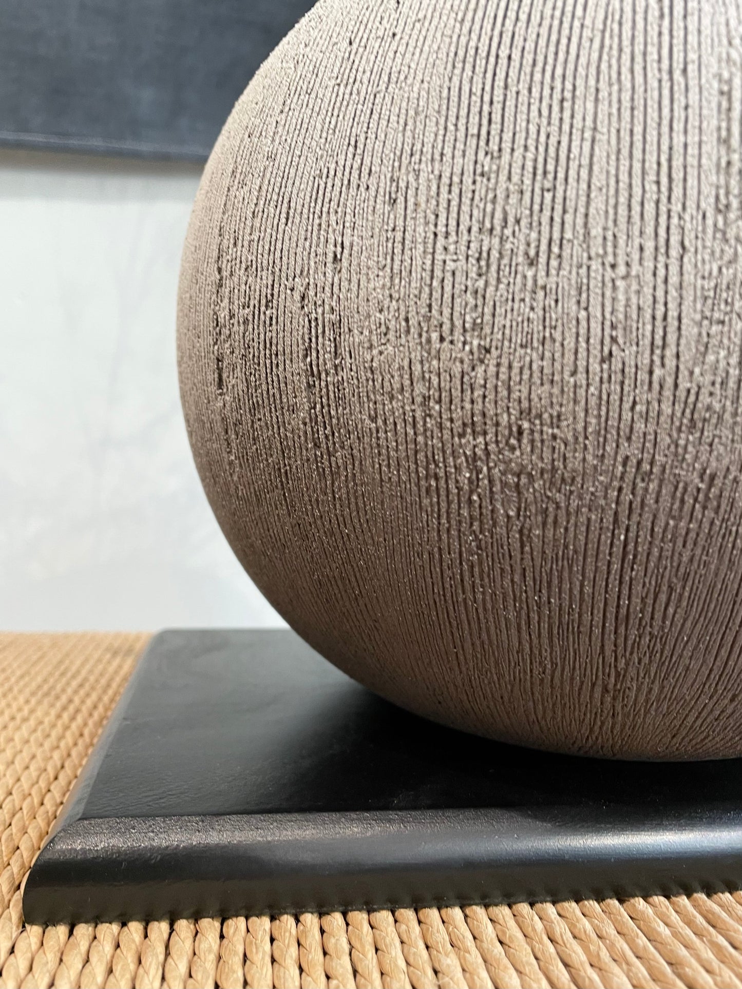 Stor håndlavet japansk vase