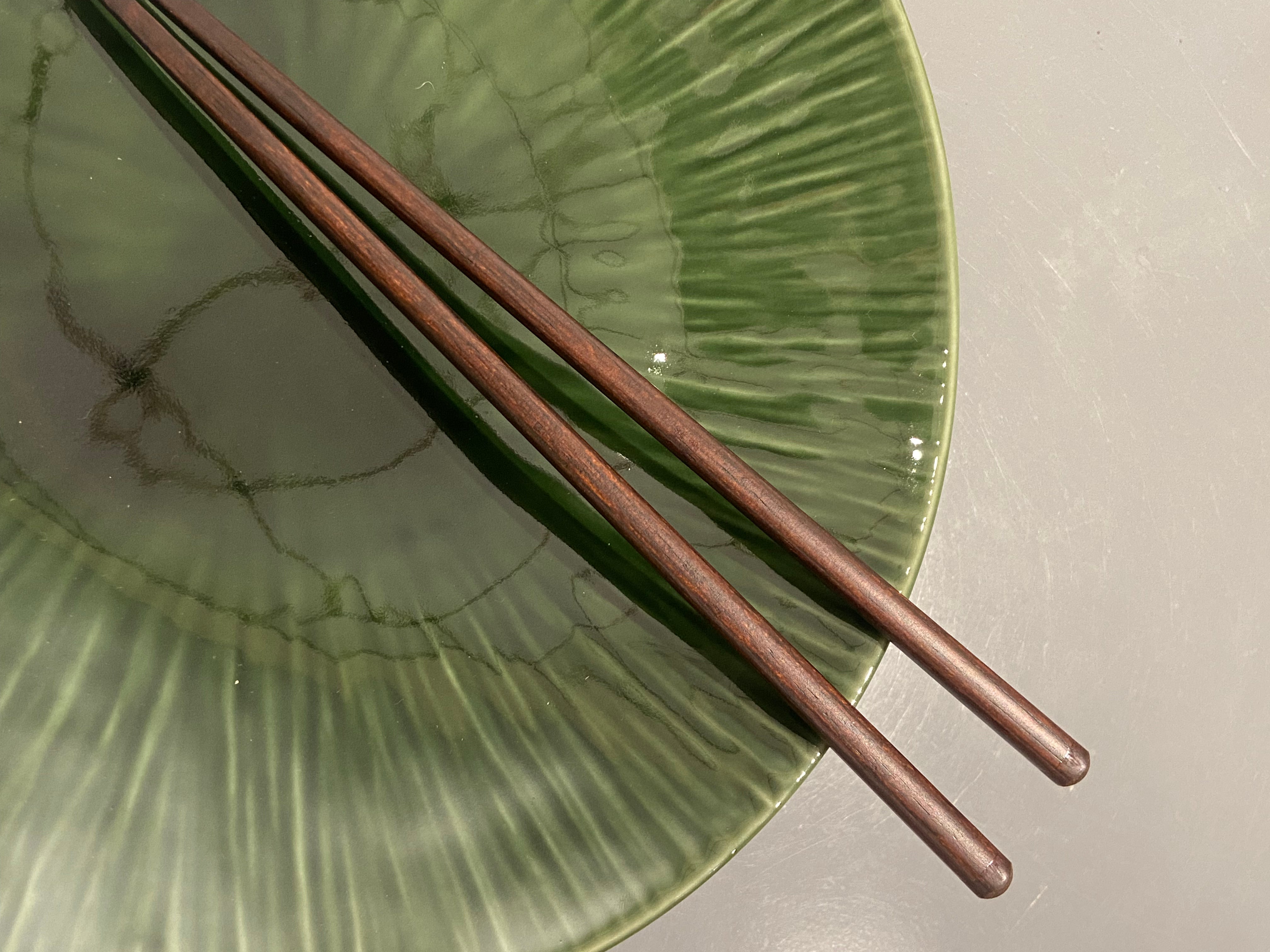 Wooden chopsticks, dark brown