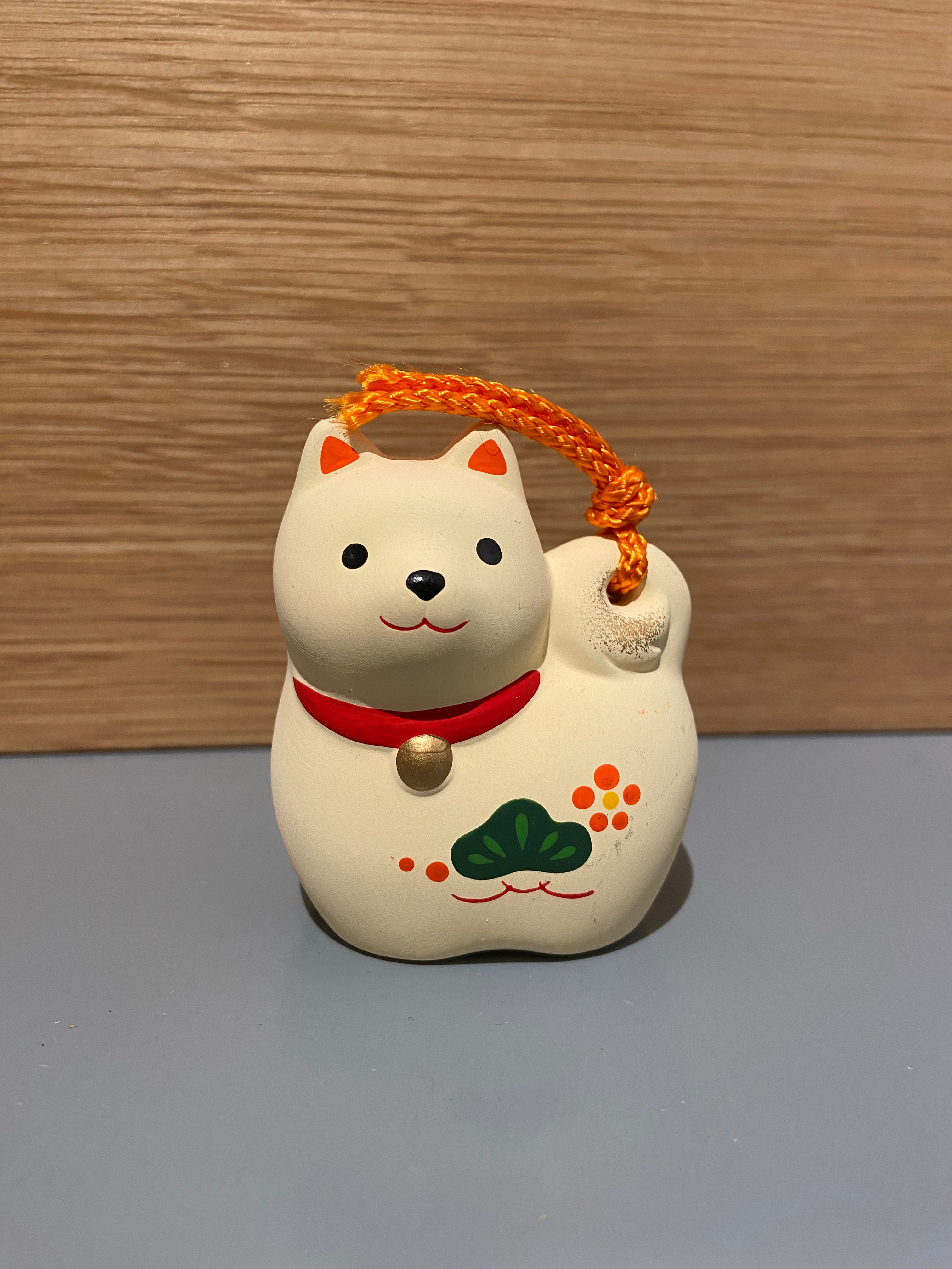 Japanese ceramic bell - Shiba