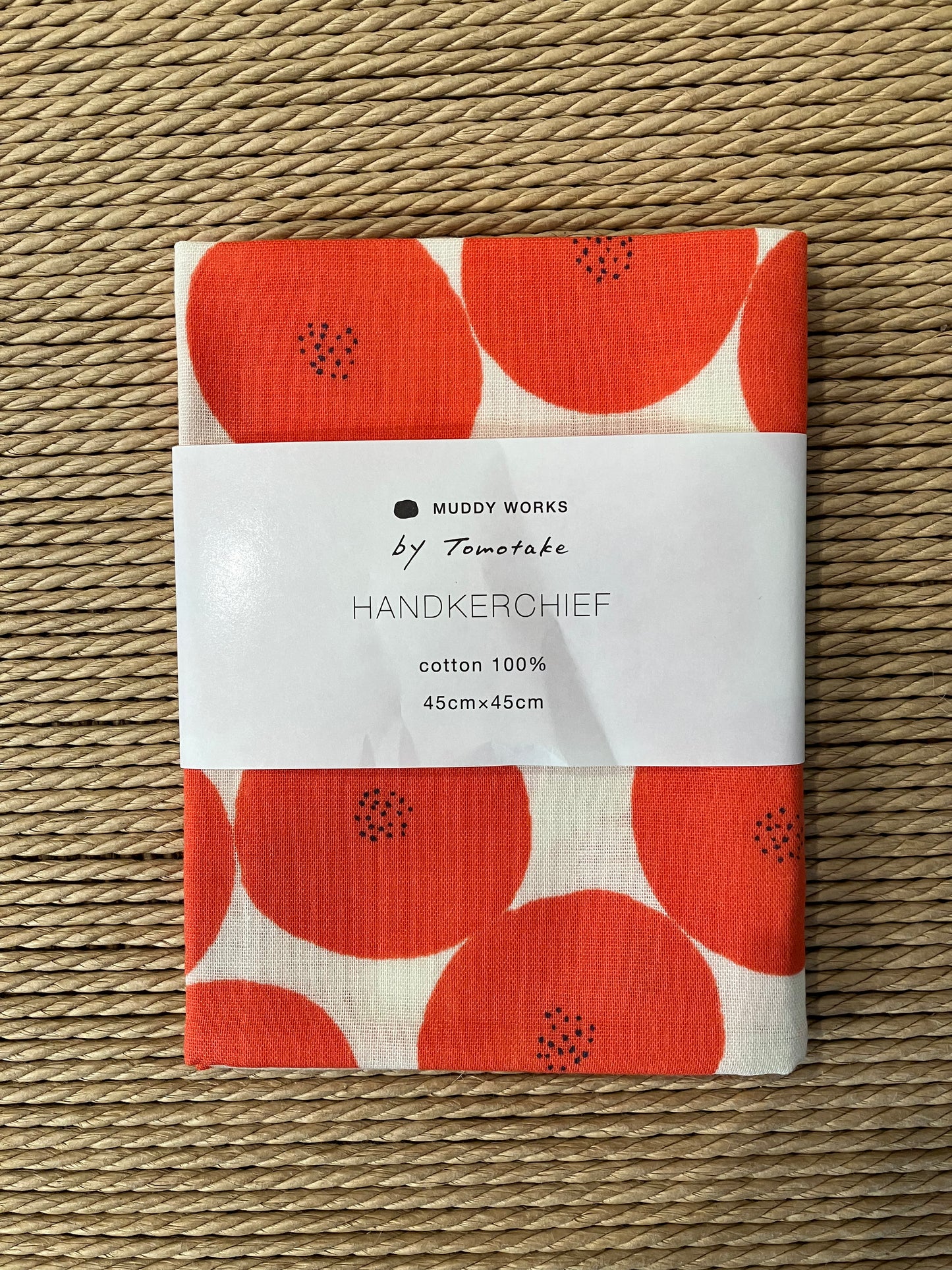 Handkerchief med blomster (tørklæde)