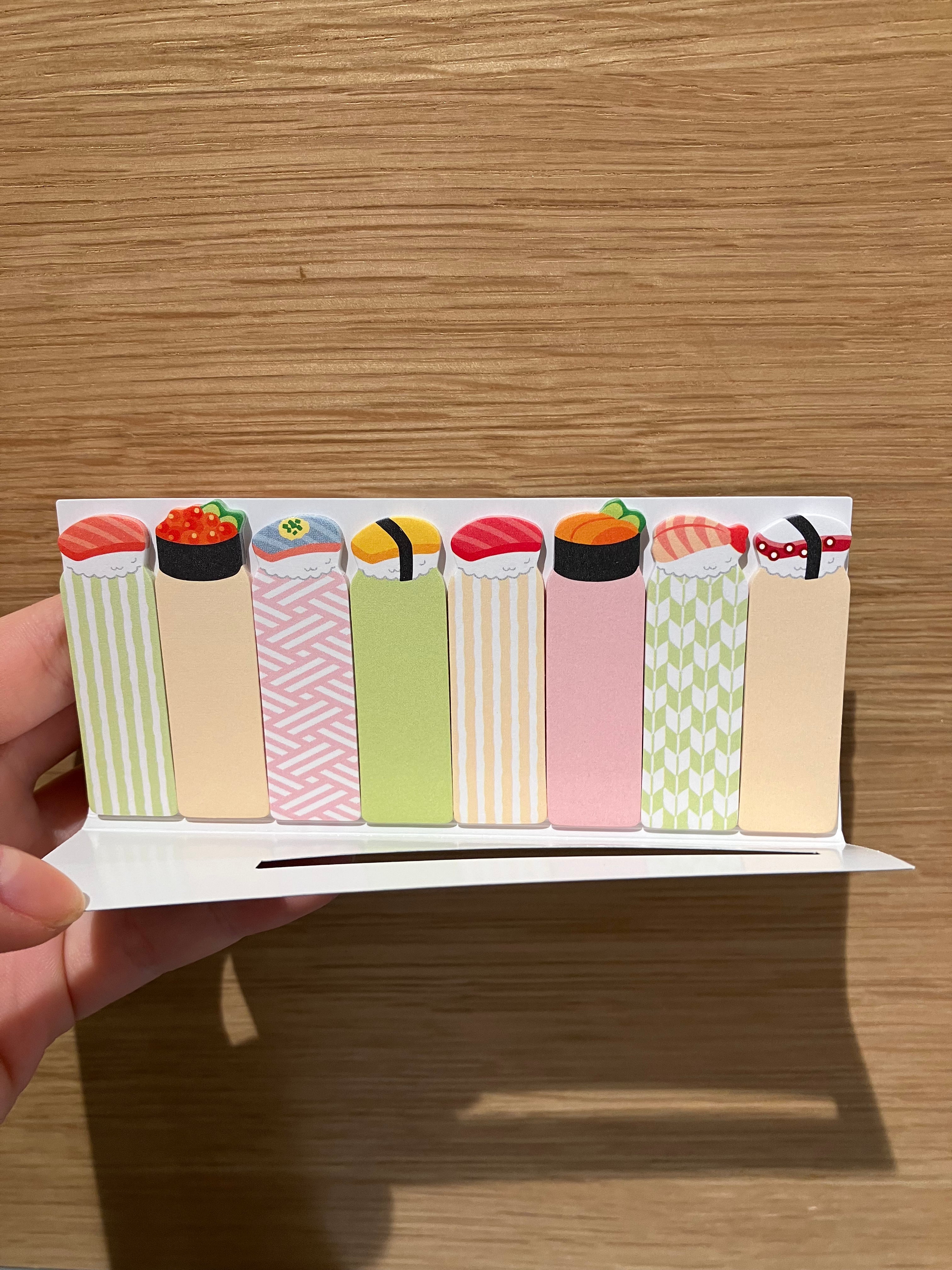 Sticky notes great with sushi