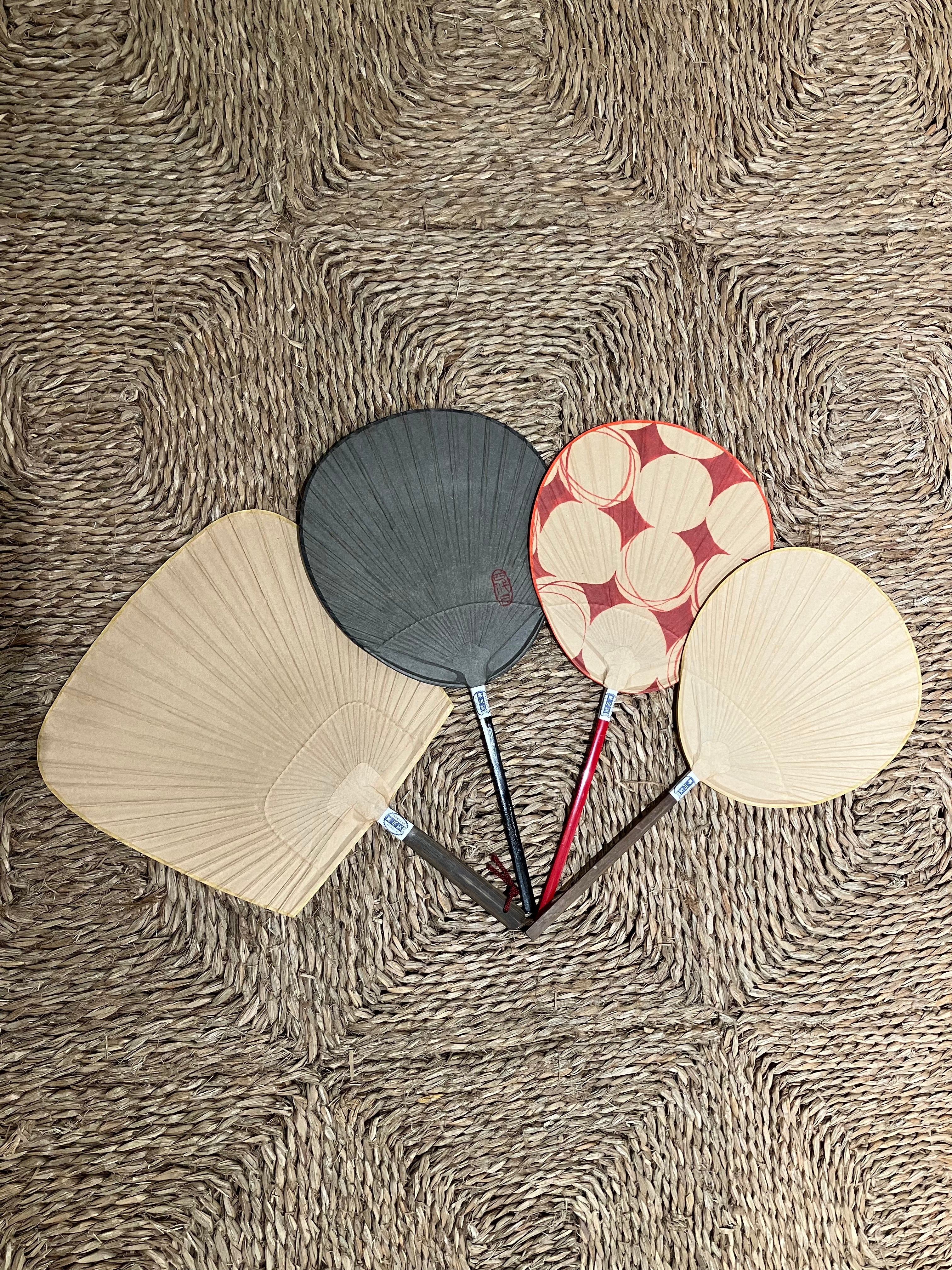 Handmade Japanese Shibu fans