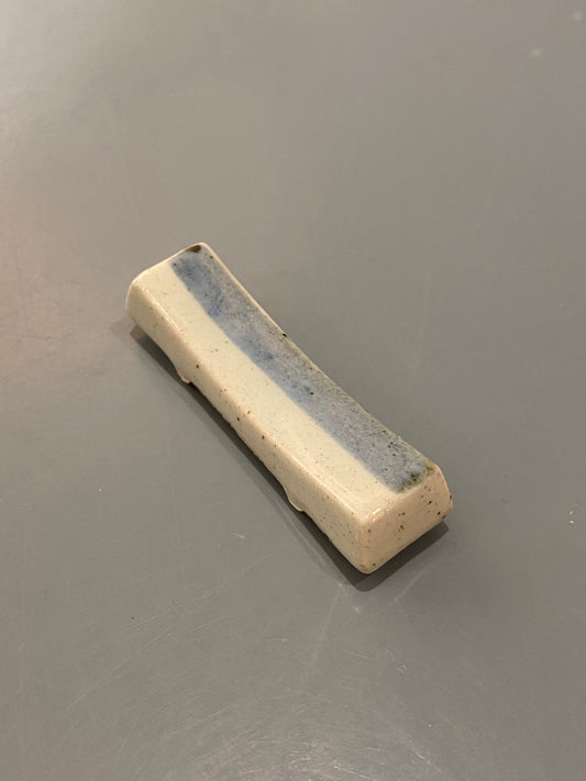 Spisepindeholder: bambus, blå, lys
