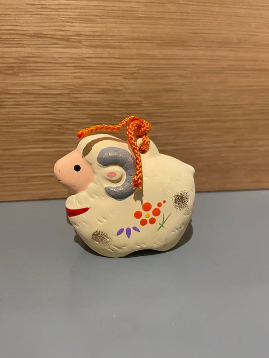 Japansk keramikklokke - Vædder