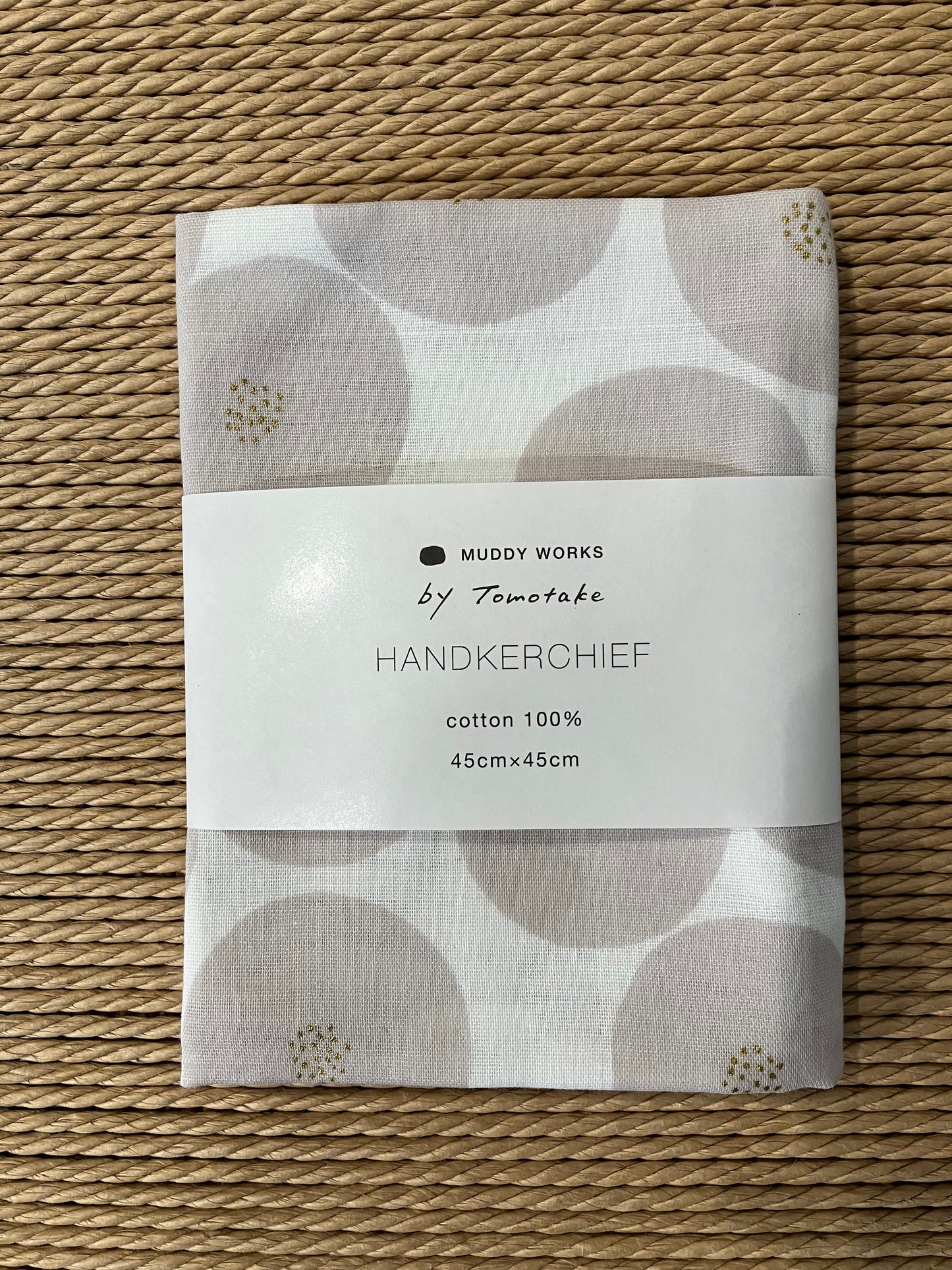 Handkerchief med blomster (tørklæde)