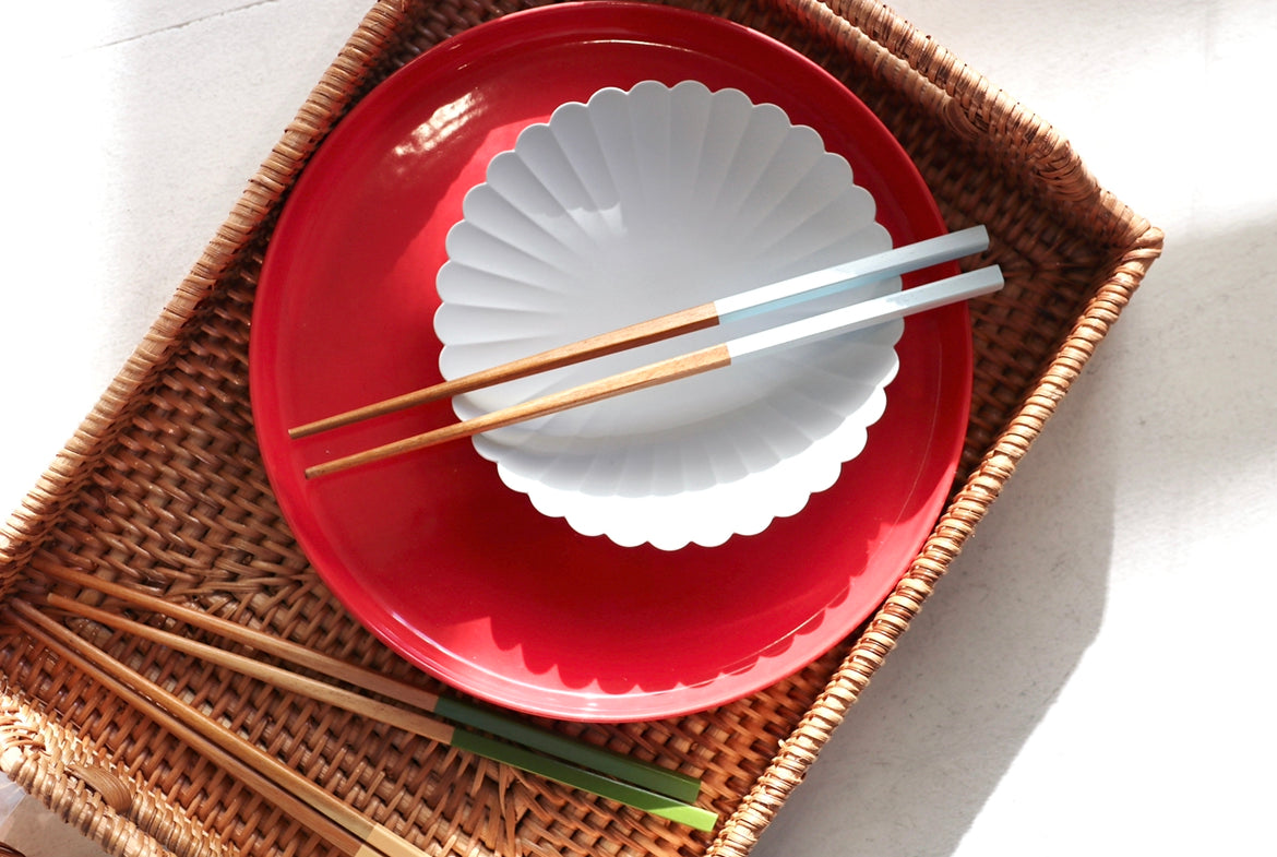Hakobu - Handmade rattan tray