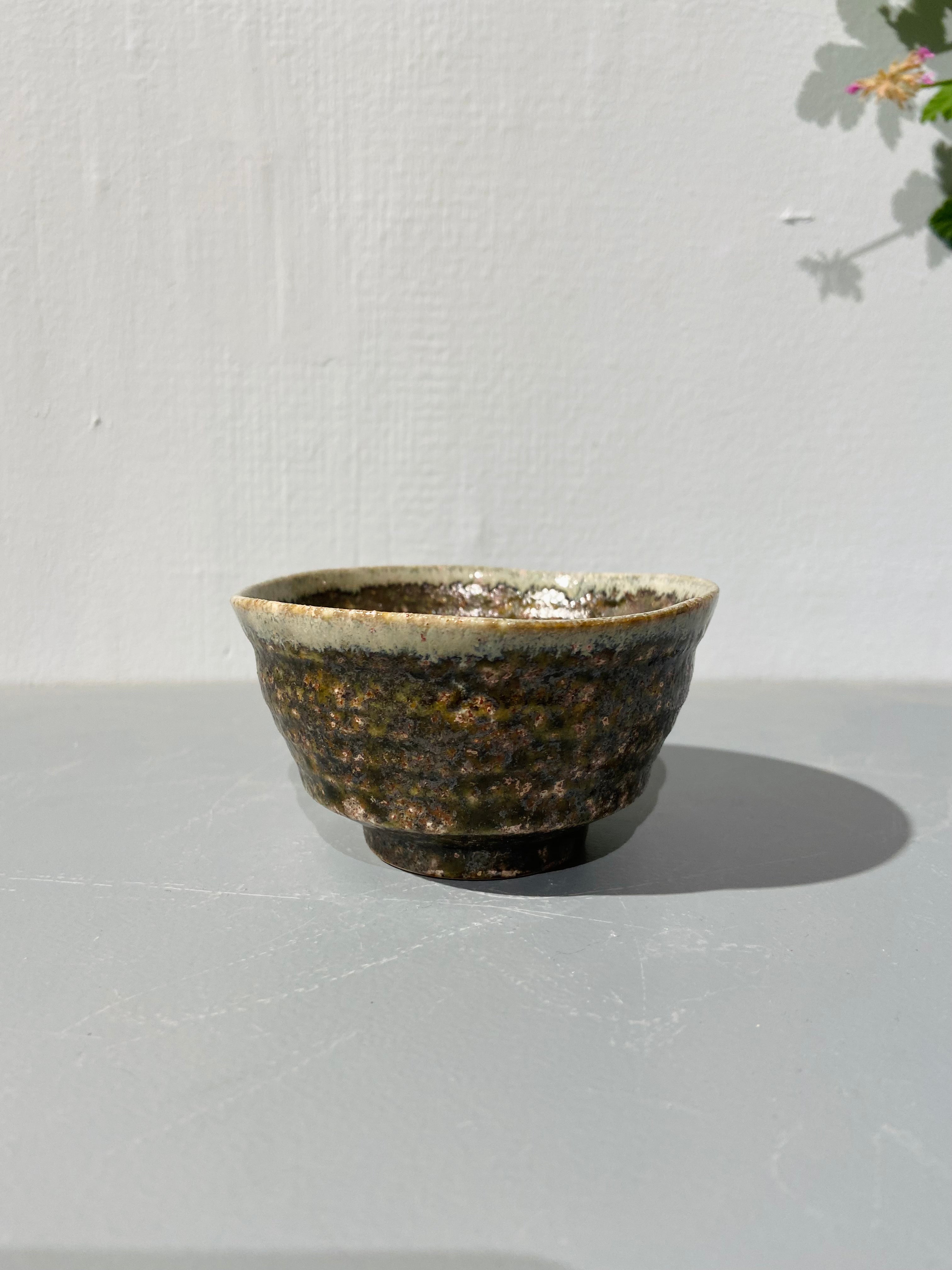 Rustic bowl with texture