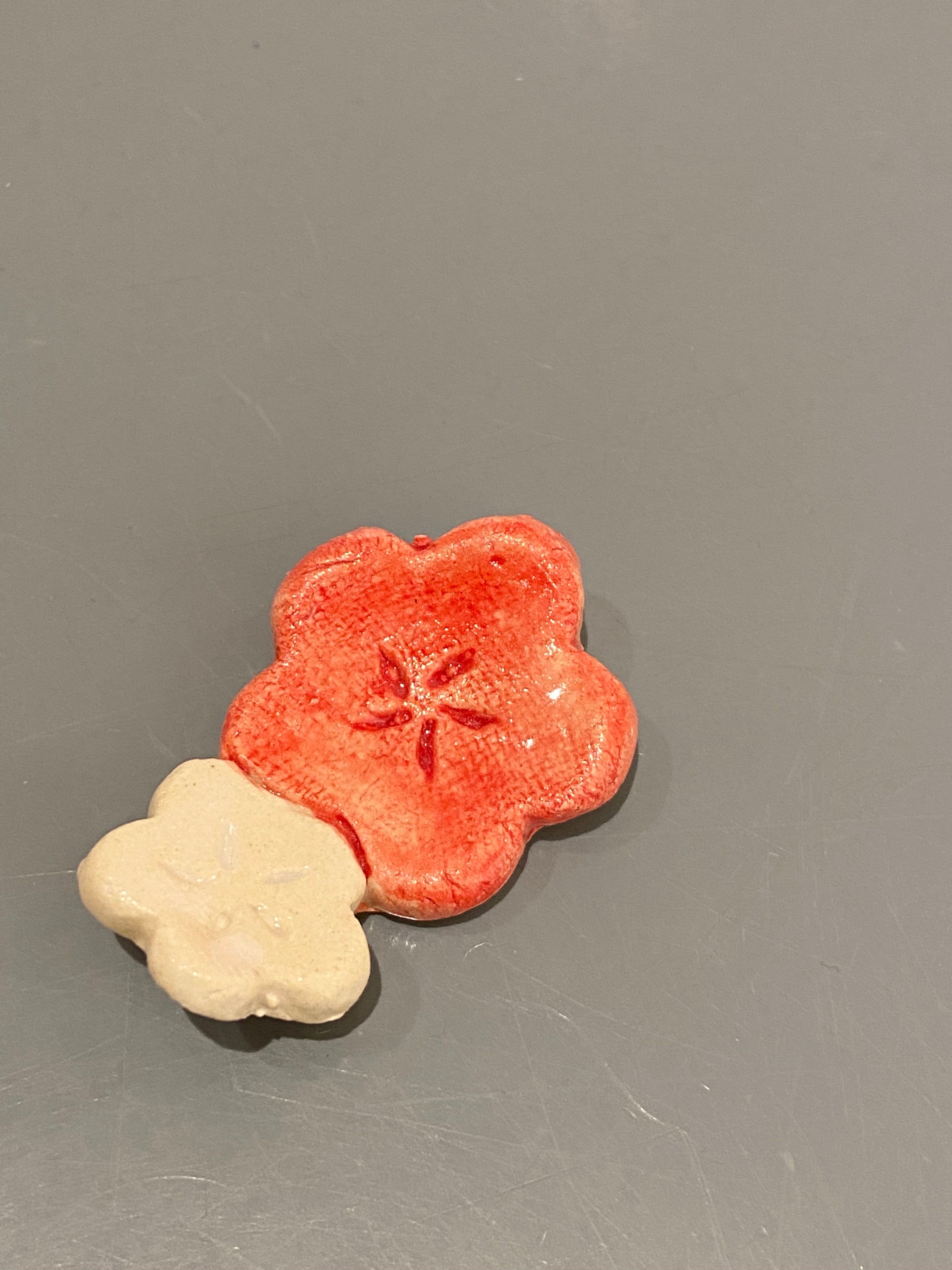 Keramik spisepindeholder - Kirsebærblomst