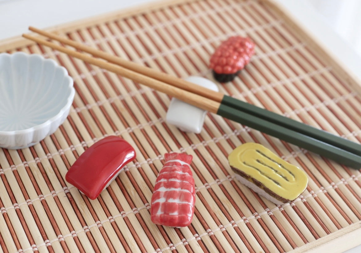 Chopstick holder - White fish